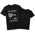 Barely Functioning Adult T-Shirt | Funny Meme Tee | Sarcastic Gift | Tired Adult Shirt | Chaos Coffee Anxiety Tee | Gift For Her Him