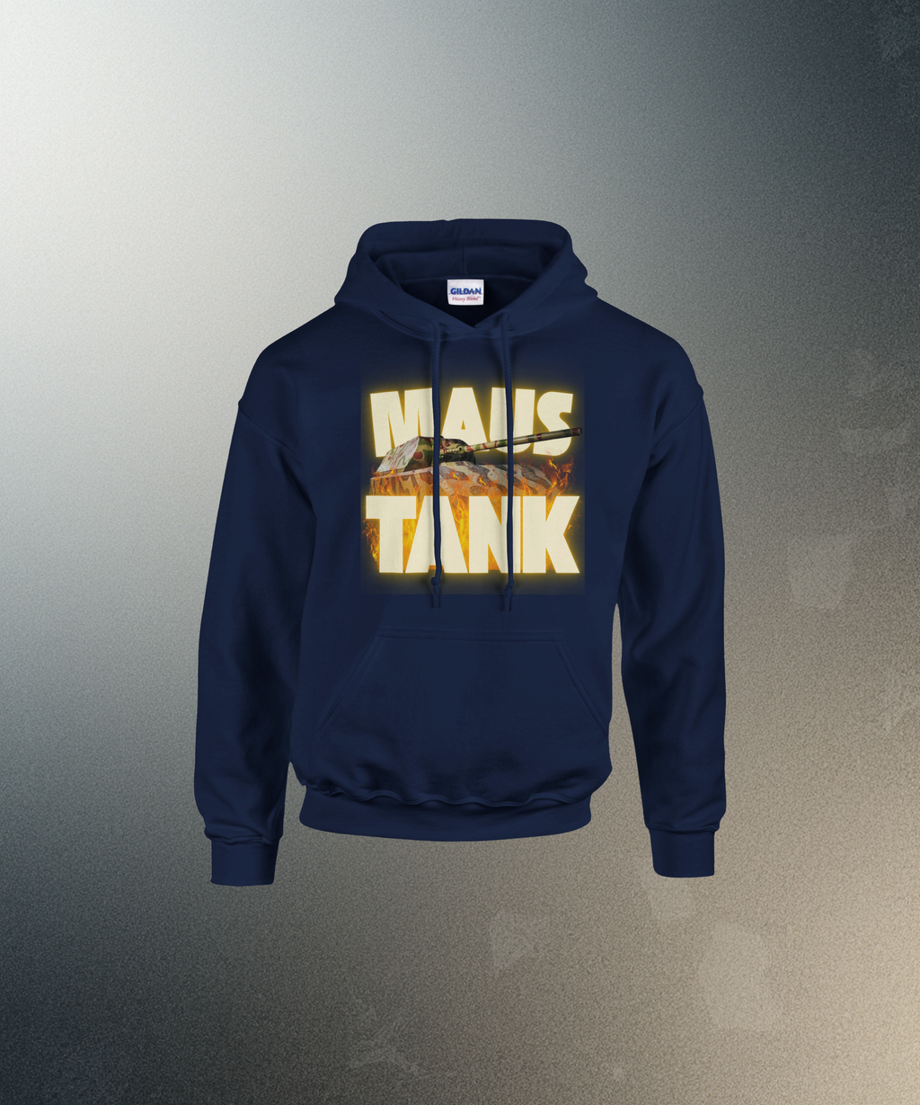 WWII Maus Tank Hoodie | German Panzer VIII Super Heavy Tank | Military History Gift