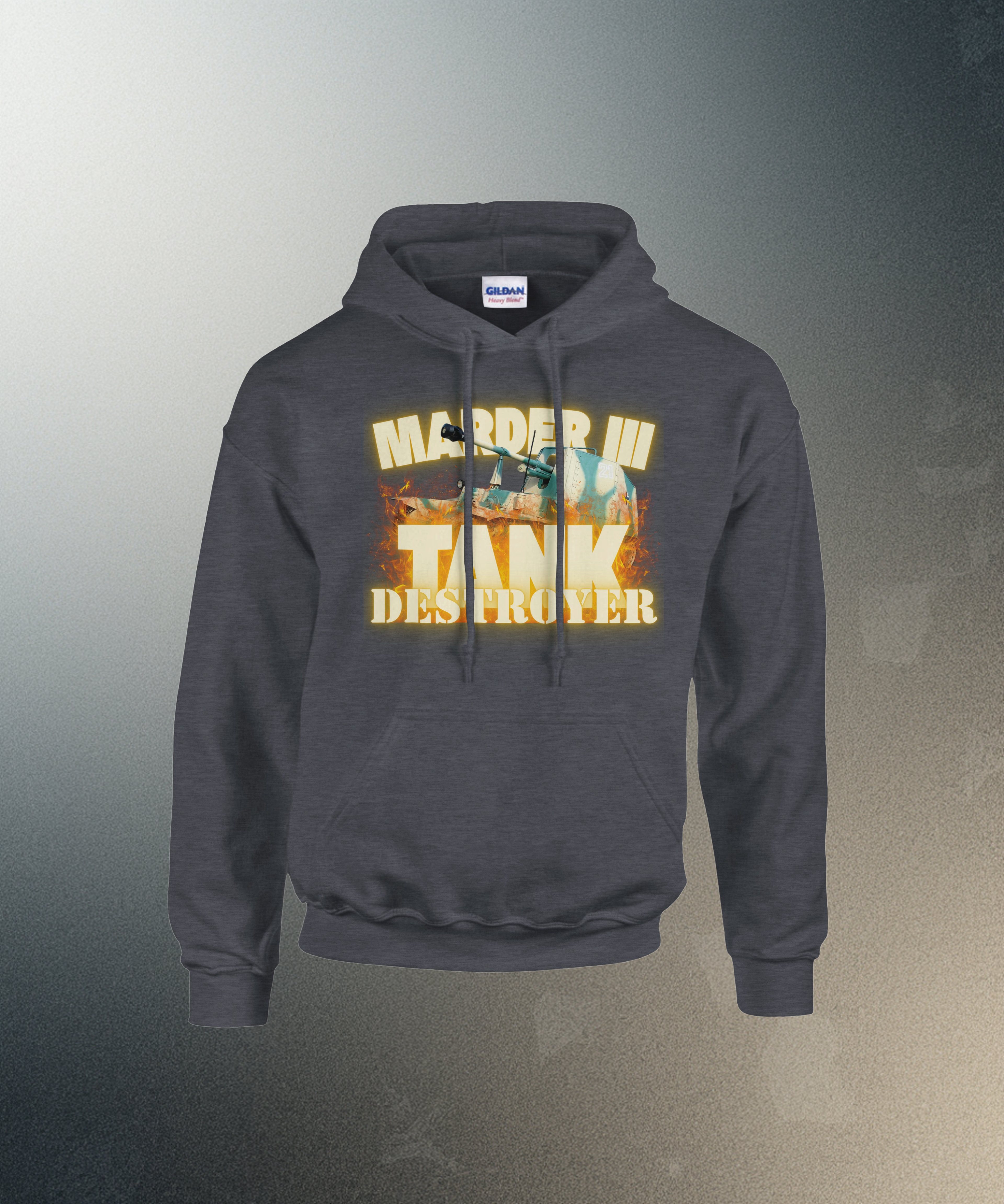 Marder III Tank Destroyer Hoodie | WWII German Panzer Pullover | Military History Gift