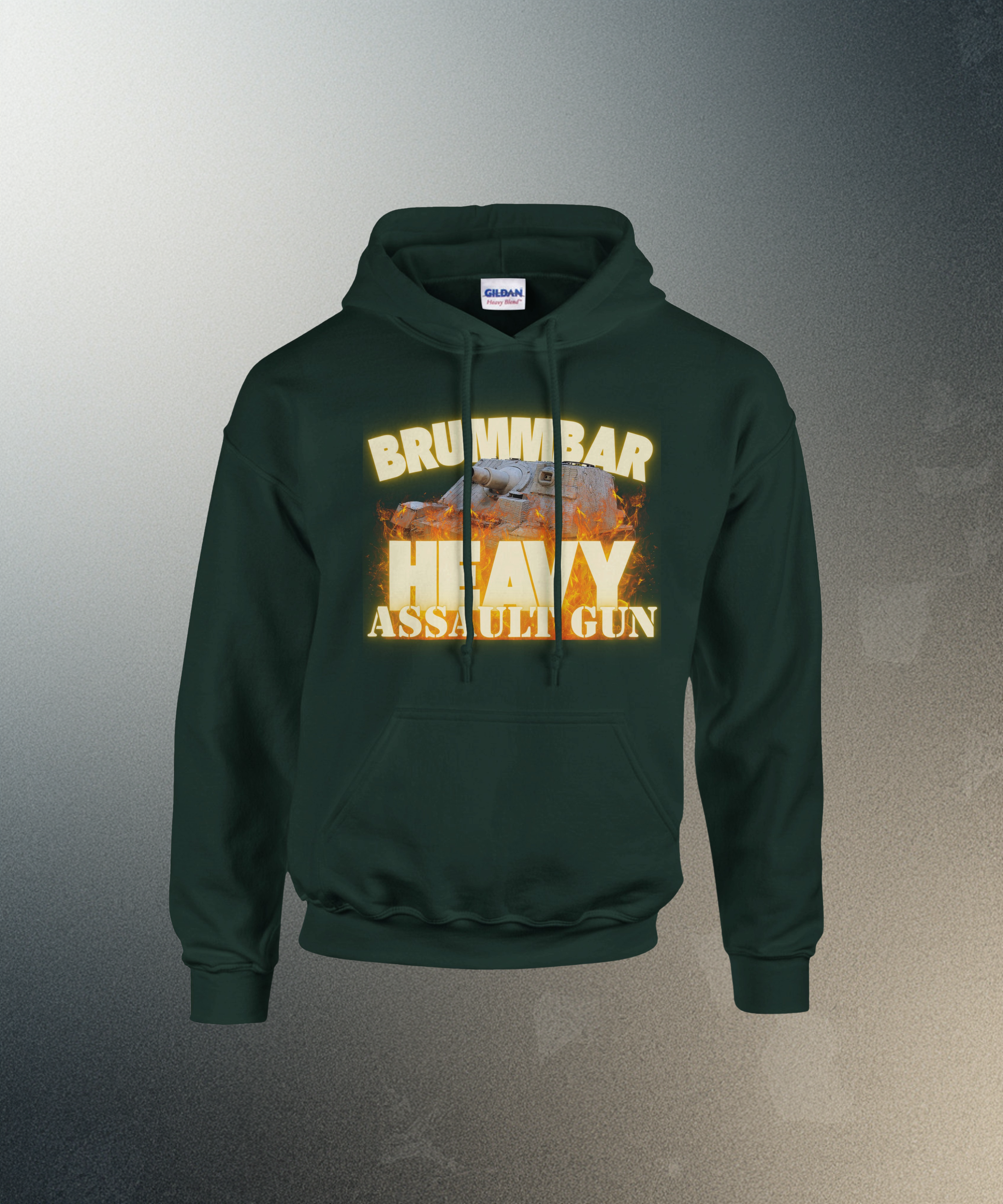 Brummbär Tank Hoodie | Sturmpanzer IV German Armor Pullover | WWII Military History Gift