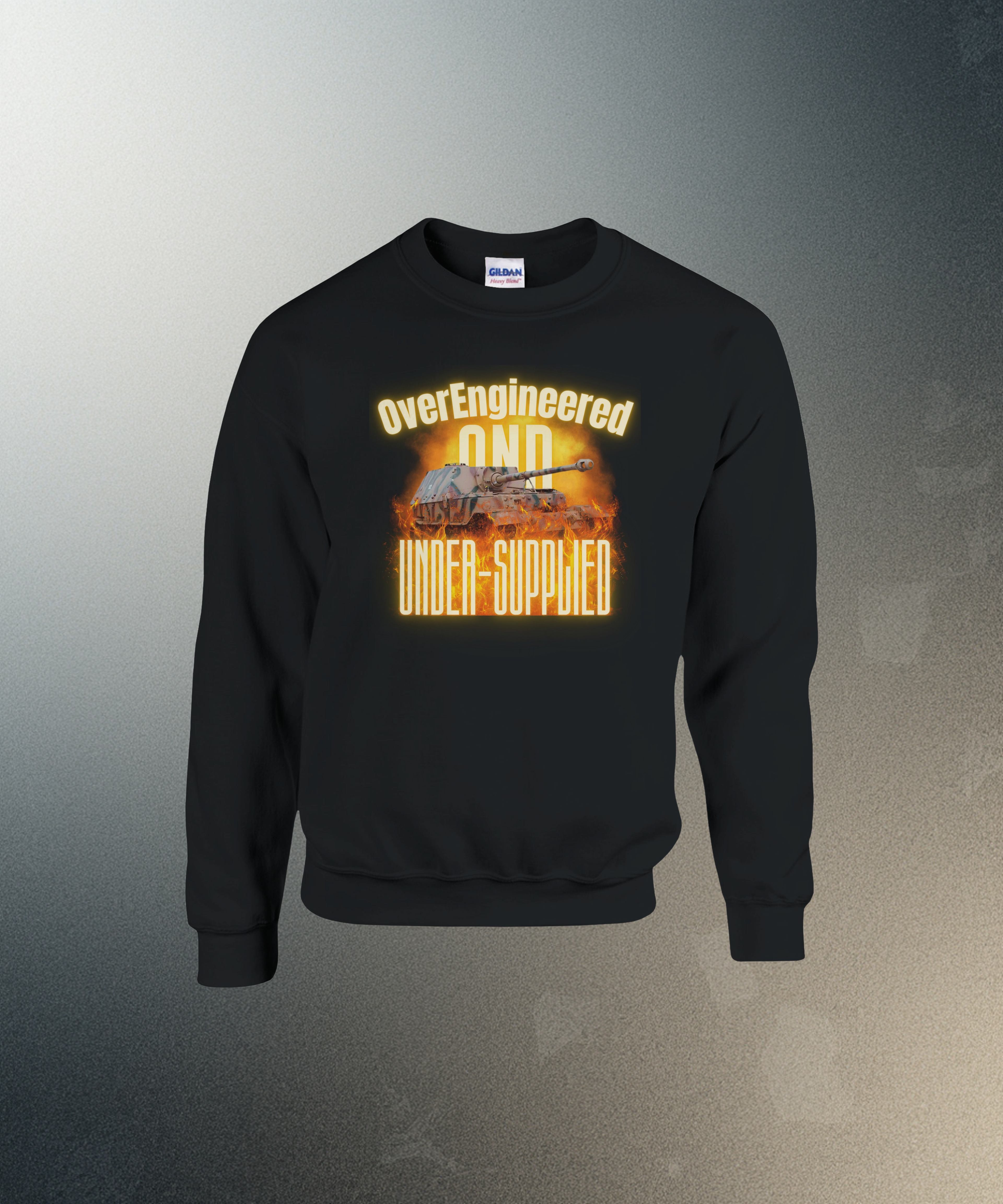Certified Menace To Society Sweater | Panther Tank Doge Meme | WW2 Graphic Crewneck