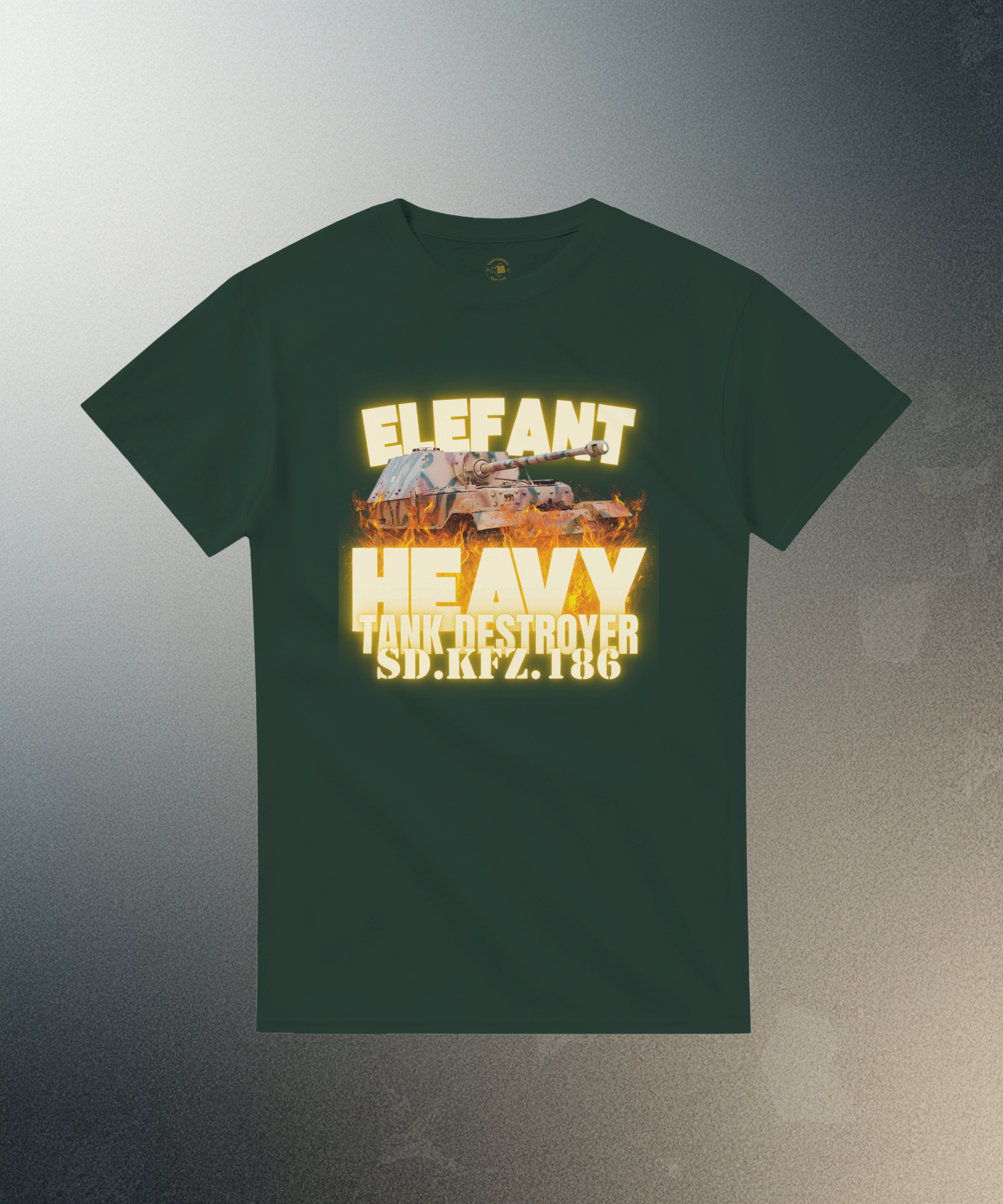 German Elefant Tank Destroyer Shirt | WW2 Panzer Heavy Armor Tee | Military History Gift