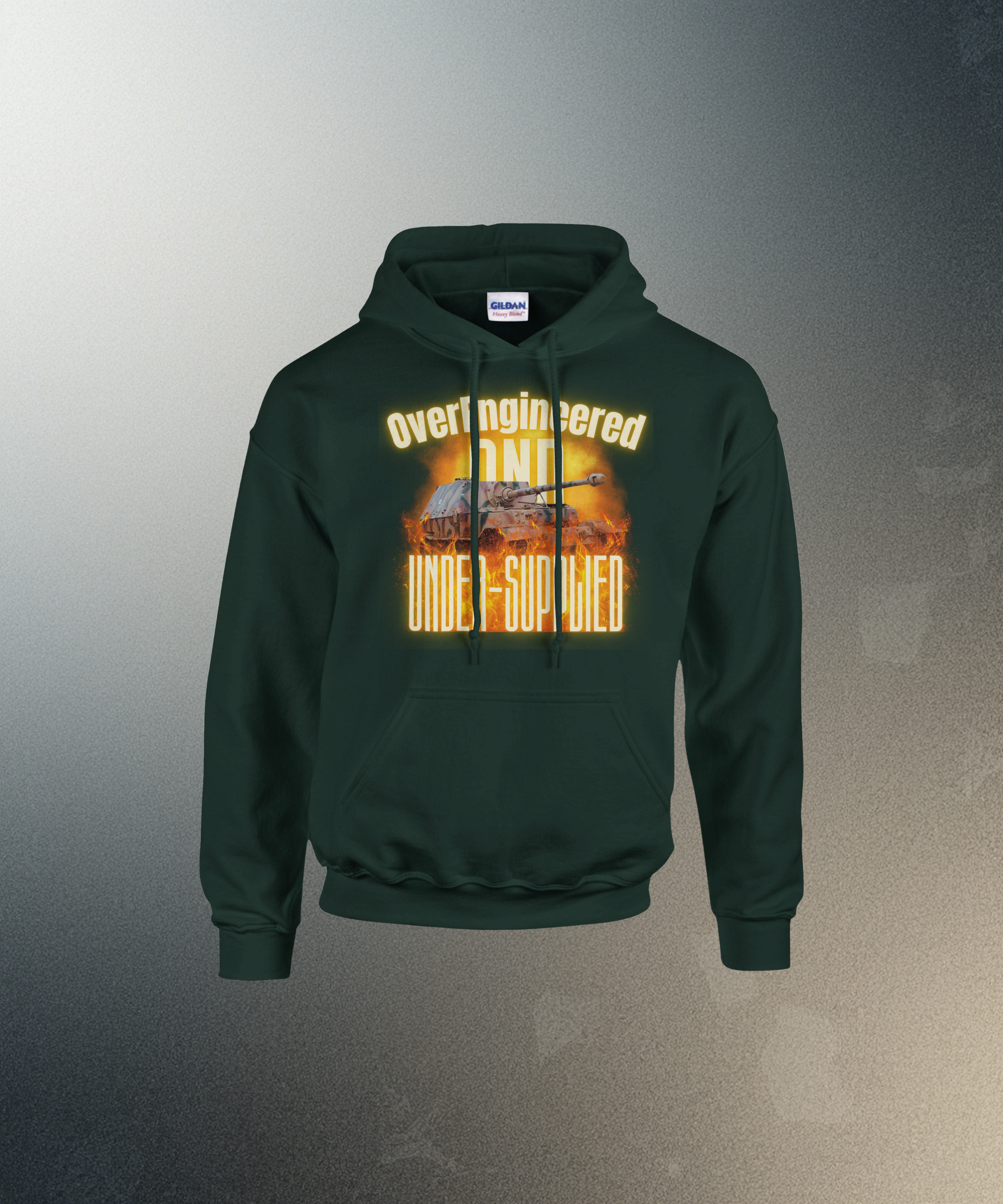 Ferdinand Tank Hoodie | Overengineered Under-Supplied Elefant Meme | WW2 History Gift