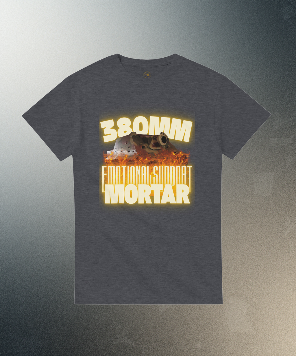 Sturmtiger Shirt | 380mm Emotional Support Mortar Tee | WW2 German Assault Gun Gift