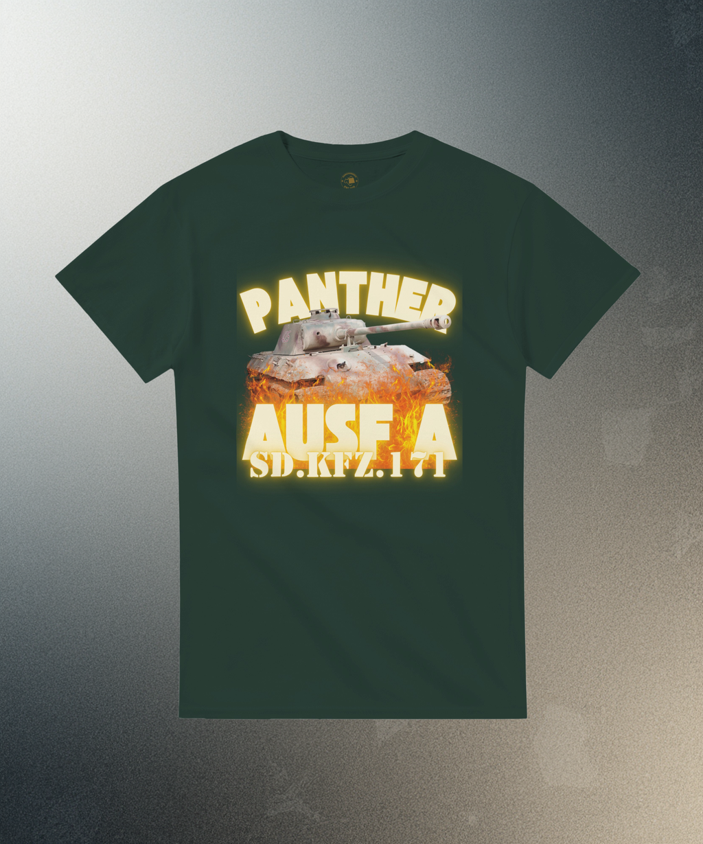 Panther Tank Shirt | German WWII Medium Tank Tee | Military History Gift