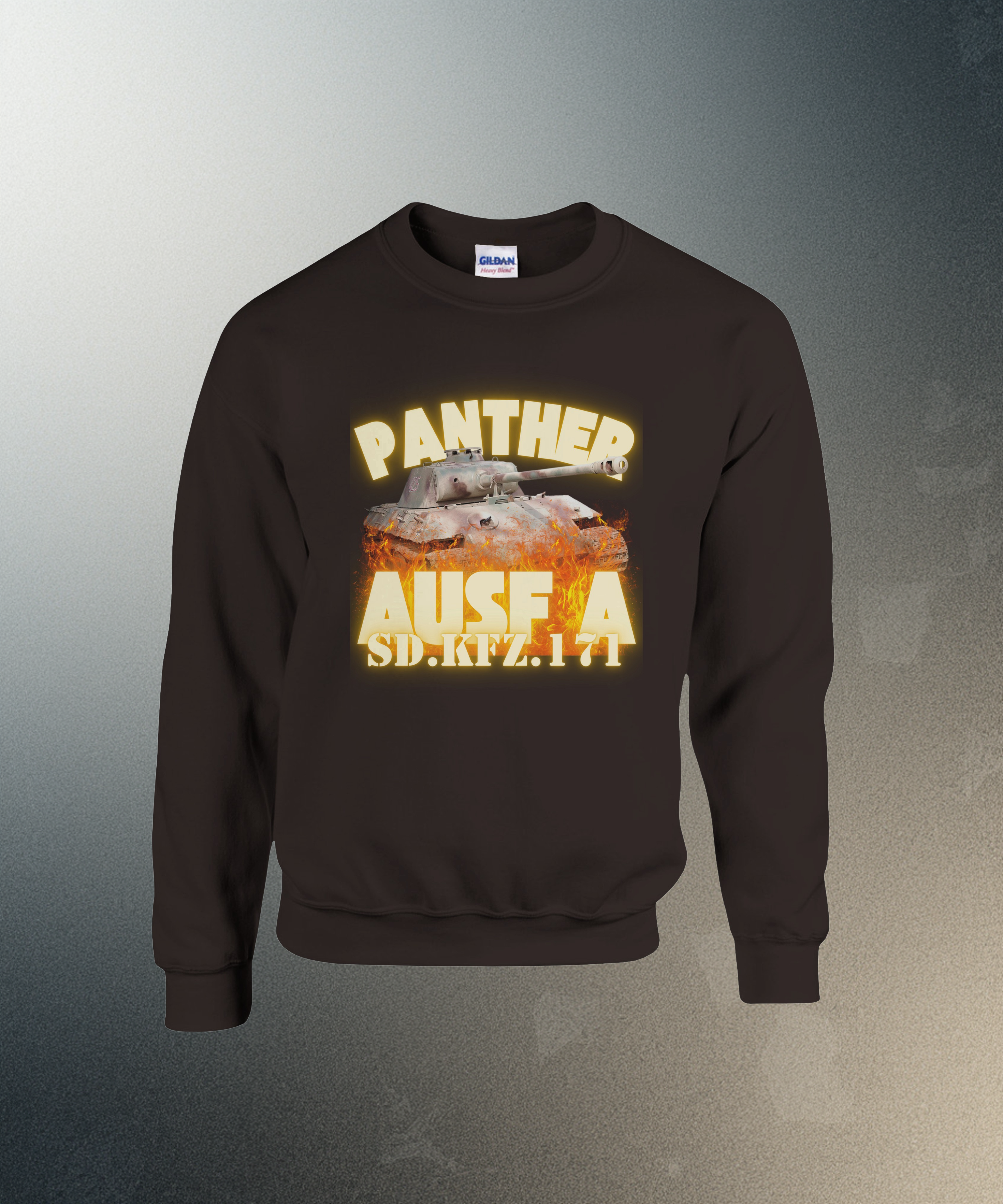 Panther Tank Sweater | German WWII Medium Tank Crewneck | Military History Gift