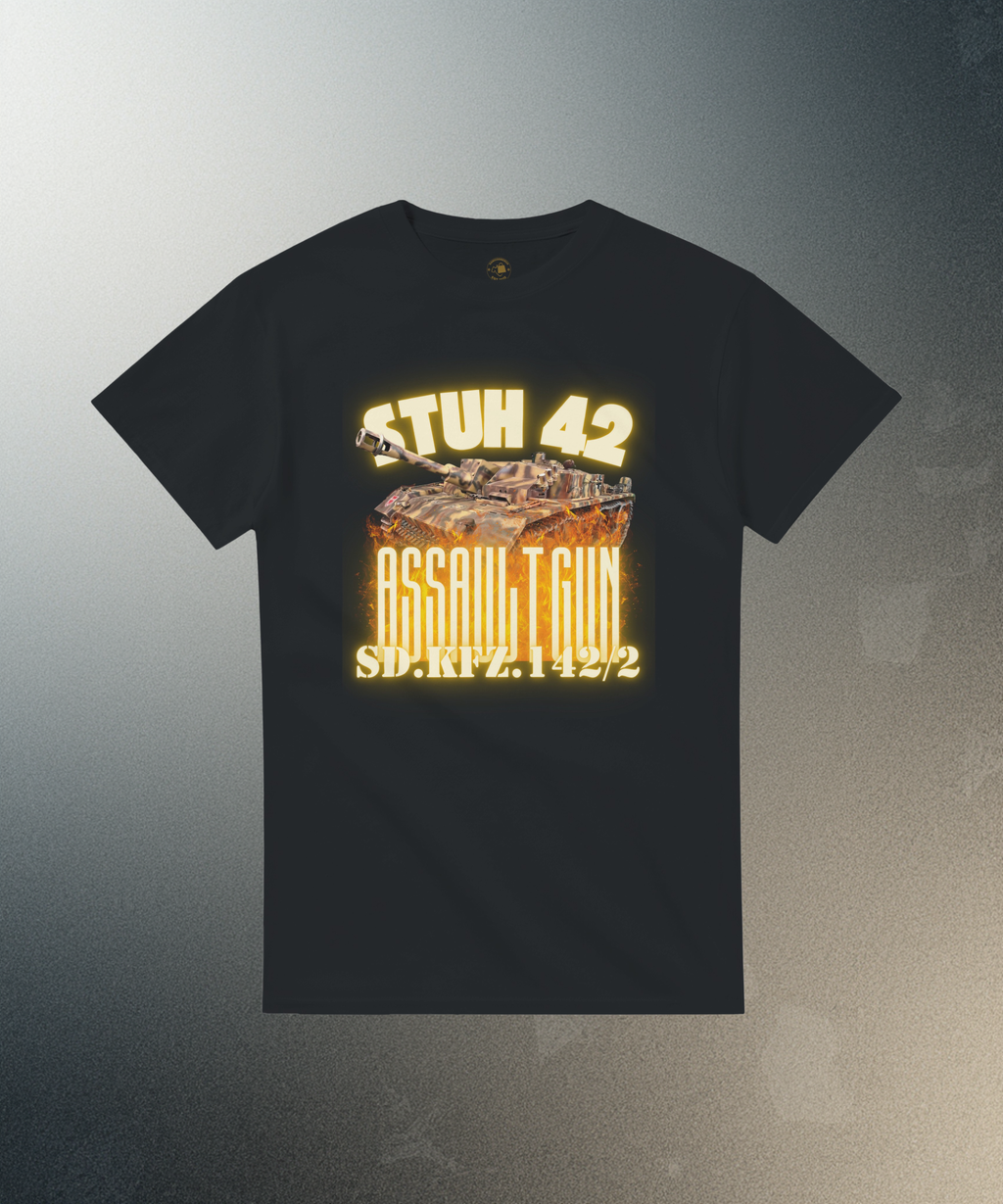 StuH 42 Assault Gun Shirt | German WWII Self-Propelled Howitzer Tee | Military Gift