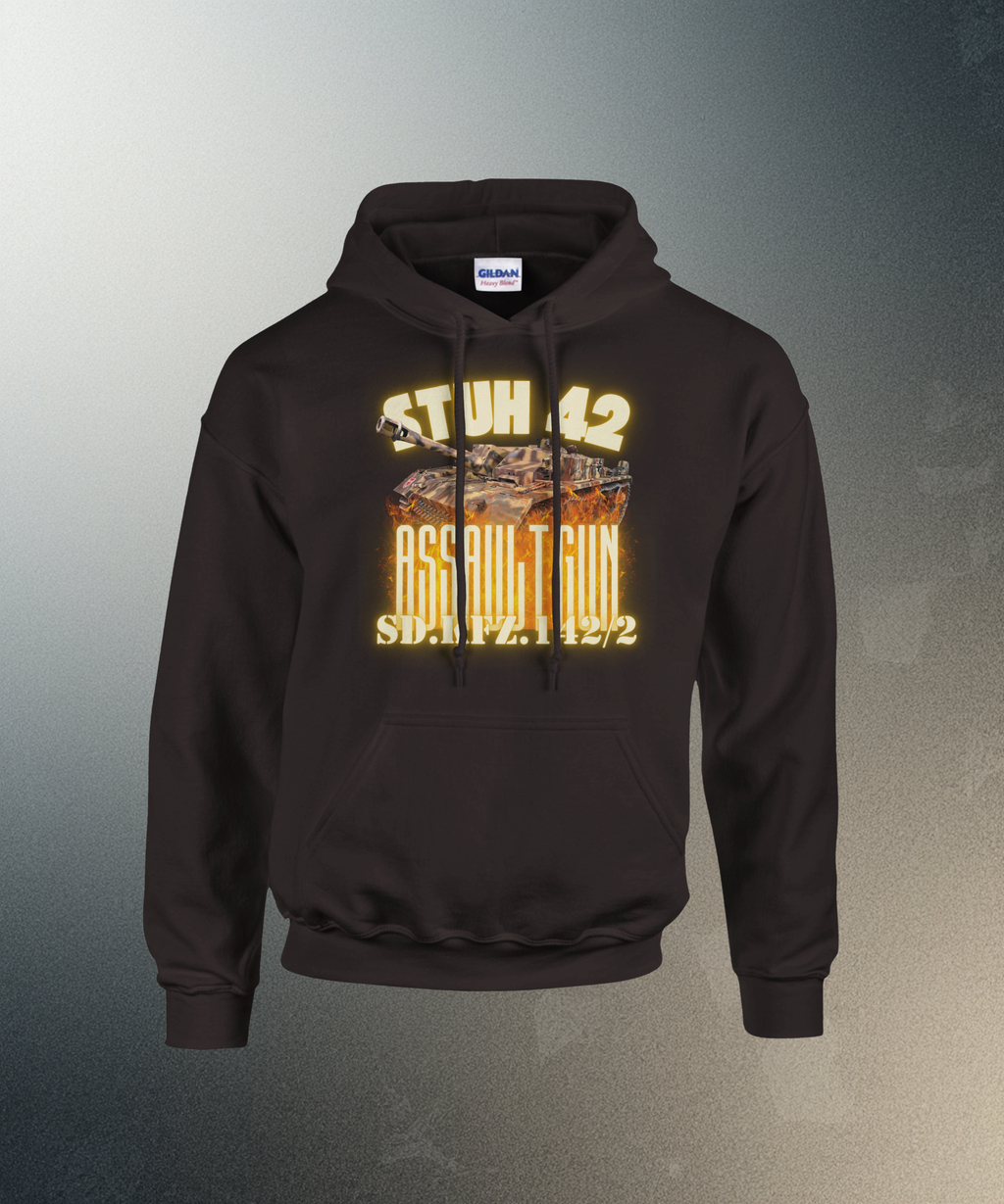 StuH 42 Assault Gun Hoodie | German WWII Howitzer Pullover | Military History Gift