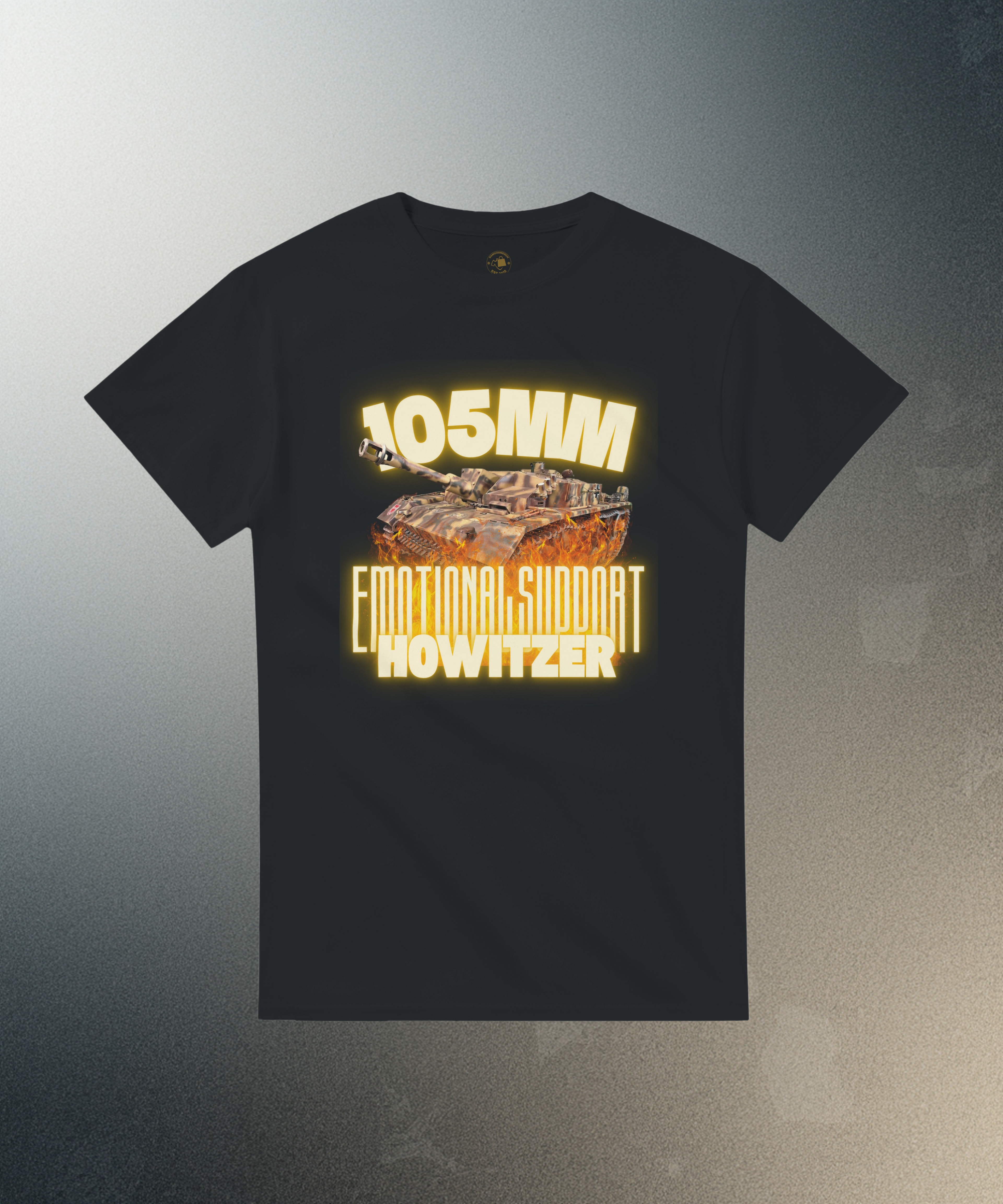 Emotional Support Howitzer Shirt | StuH 42 German Tank Tee | WWII Military History Gift