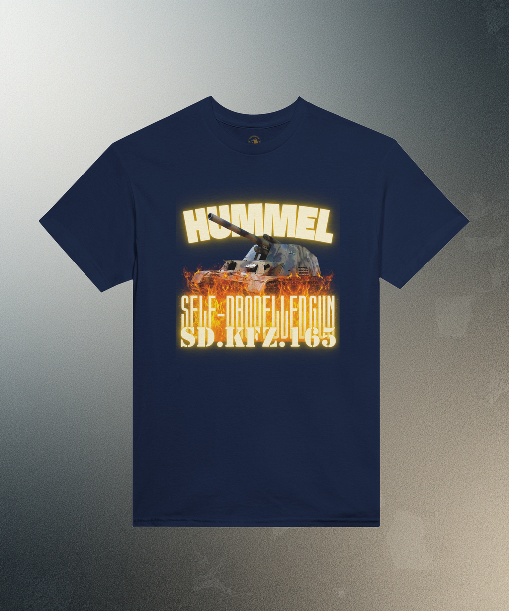 Hummel Sd.Kfz. 165 T-Shirt | German Self-Propelled Gun Artillery Tee | WW2 Gift