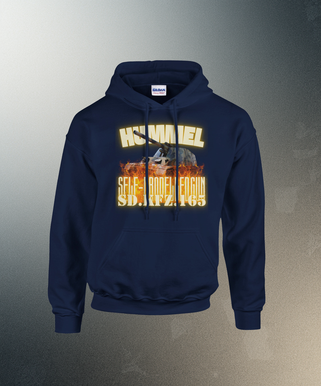 Hummel Sd.Kfz. 165 Hoodie | German Self-Propelled Gun Artillery Pullover | WW2 Gift