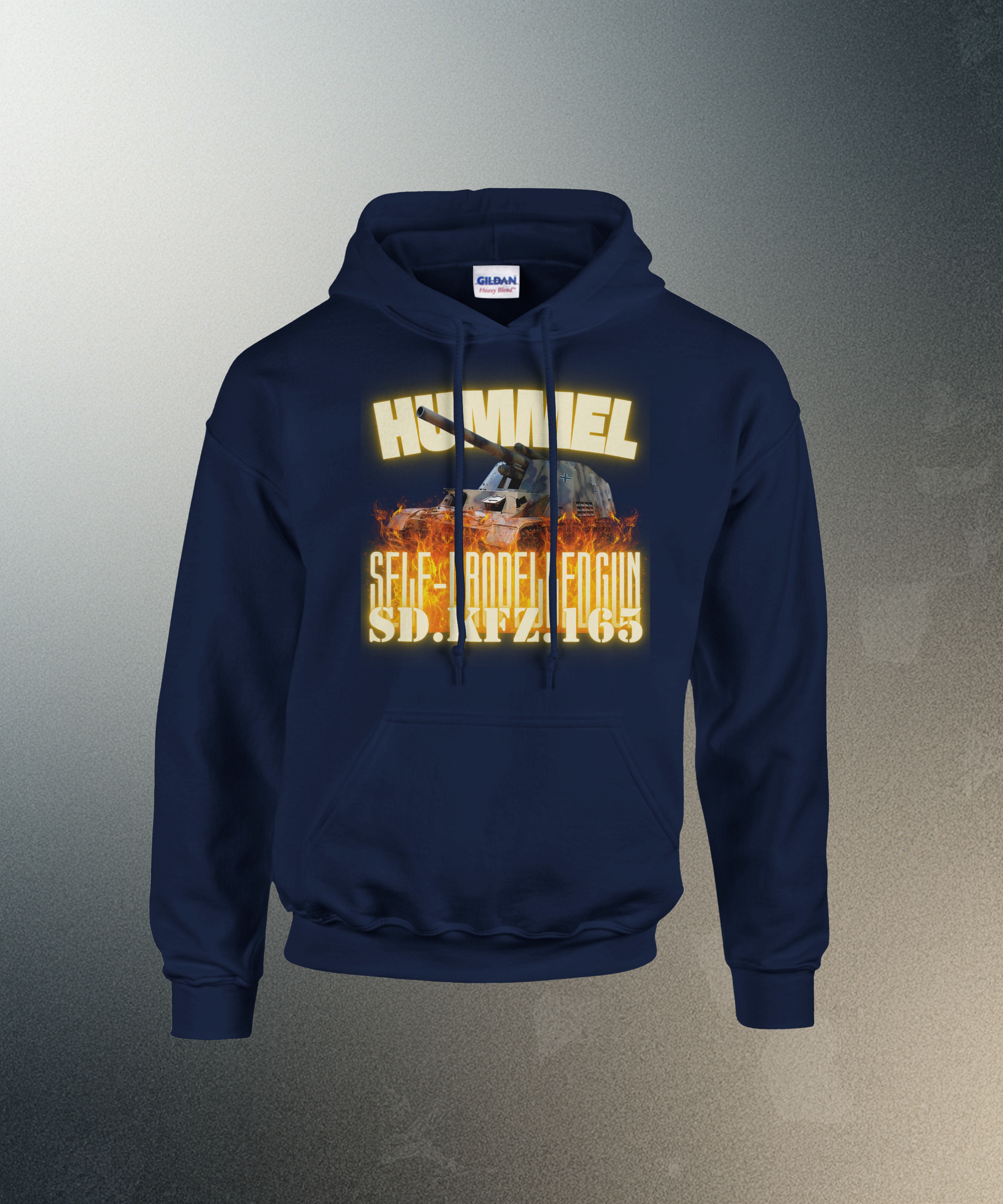 Hummel Sd.Kfz. 165 Hoodie | German Self-Propelled Gun Artillery Pullover | WW2 Gift