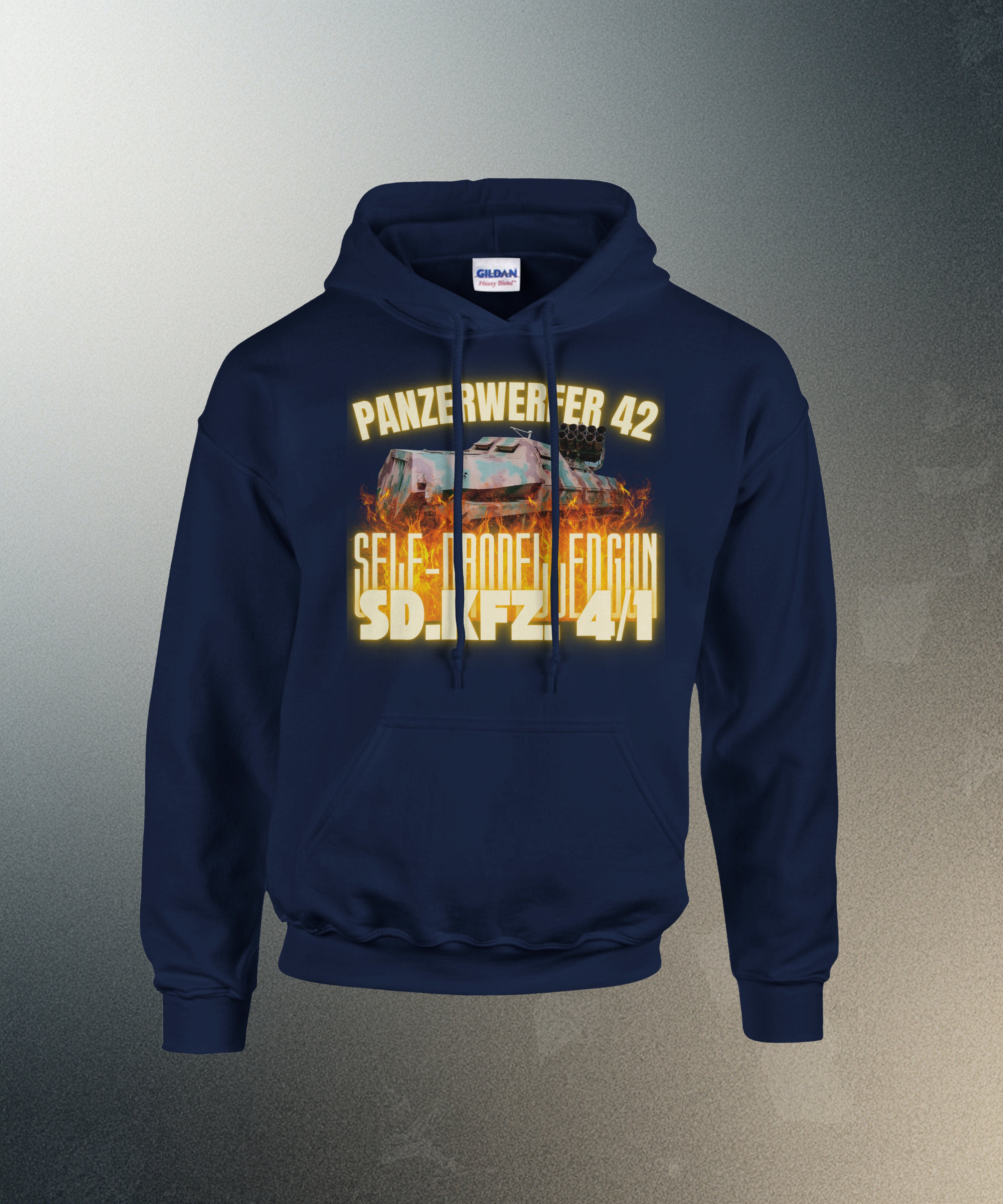 Panzerwerfer 42 Sd.Kfz. 4/1 Hoodie | WW2 German Rocket Launcher Pullover | Military Gift