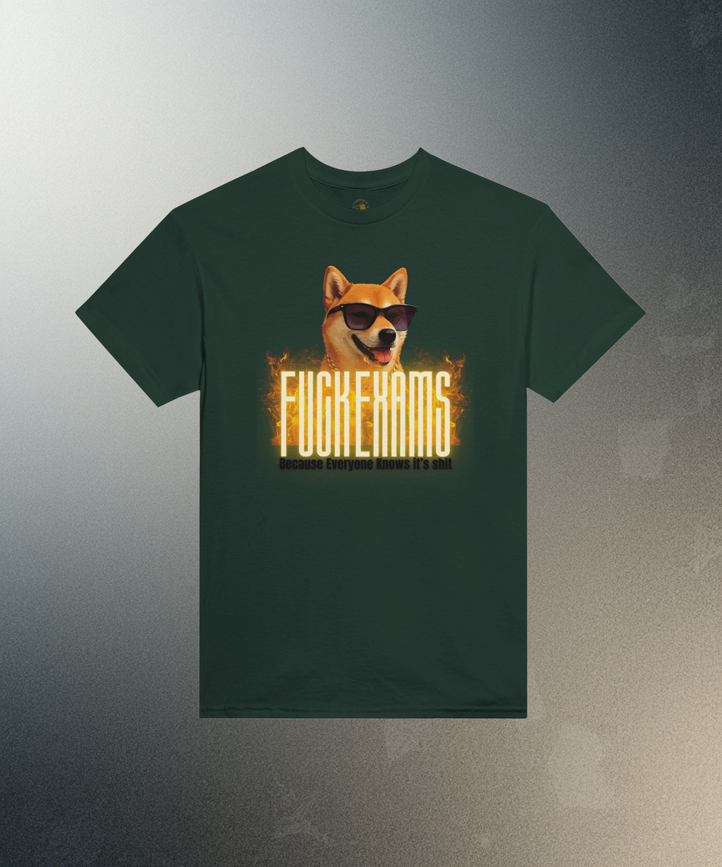 Shiba Inu Sunglasses Dog Shirt | Funny Doge Meme Tee | Sarcastic Student Gift