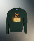 Fuck Exams Dog Sweater | Funny Shiba Inu Meme Crewneck | Sarcastic Student Gift