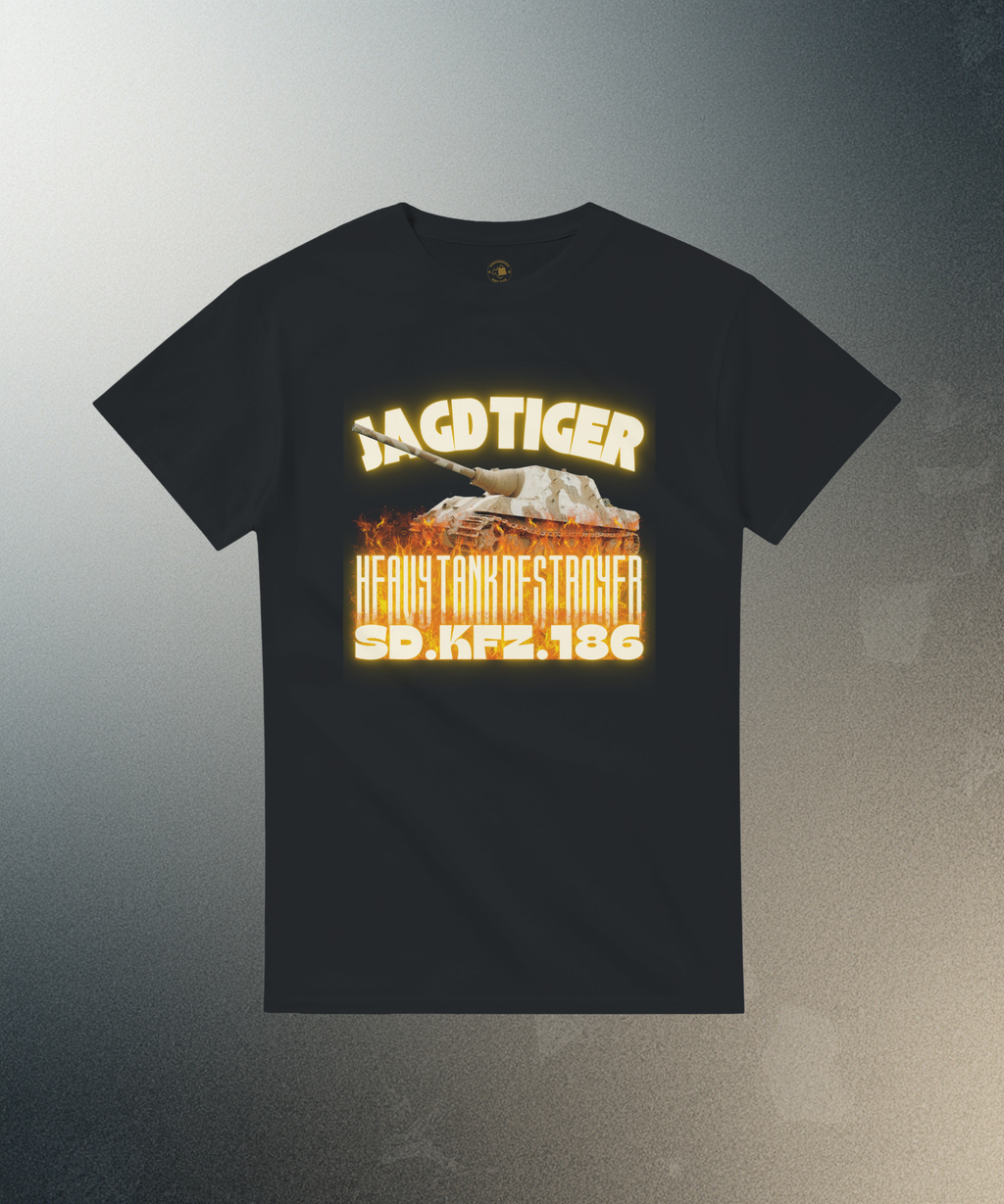 Jagdtiger Tank Shirt | WW2 German Heavy Tank Destroyer Tee | Military History Gift