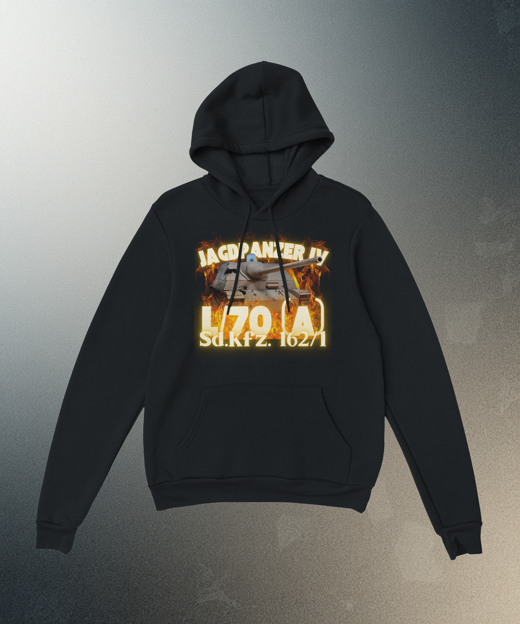 Jagdpanzer IV Hoodie | WW2 German Tank Destroyer Hooded Sweatshirt | Military History Gift | L70 A Pull Over | WWII Armour Panzer Outerwear
