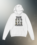 WW2 Tank Tuesday Hoodie | World War 2 Hooded Sweatshirt | Military History Gift | Panzer Tiger Sherman Pullover | Historical Armor Clothing