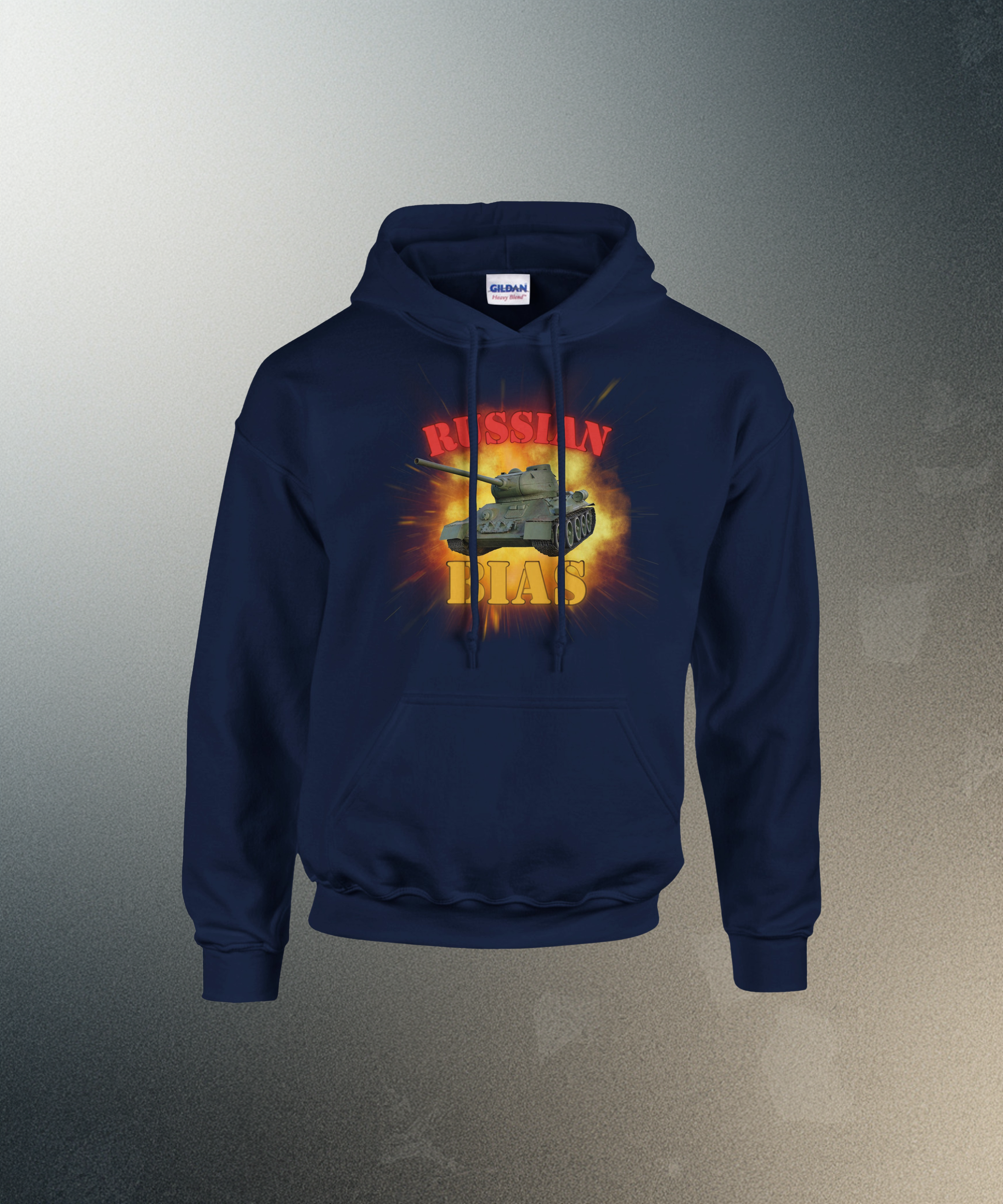 Russian Bias Tank Meme Hoodie | T-34 Soviet Armor | Funny Military History Gift