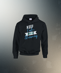 Keep Calm and Go Streaming Hoodie | Gamer Graphic Pullover | Funny Gaming Gift