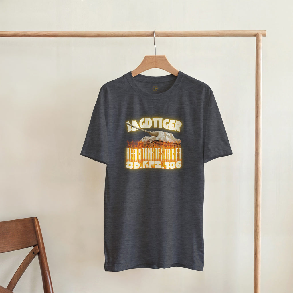 Jagdtiger Tank Shirt | WW2 German Heavy Tank Destroyer Tee | Military History Gift