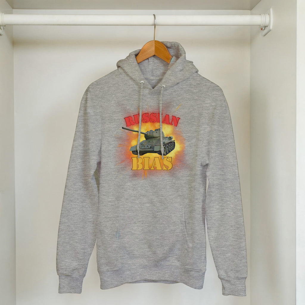 Russian Bias Tank Meme Hoodie | T-34 Soviet Armor | Funny Military History Gift