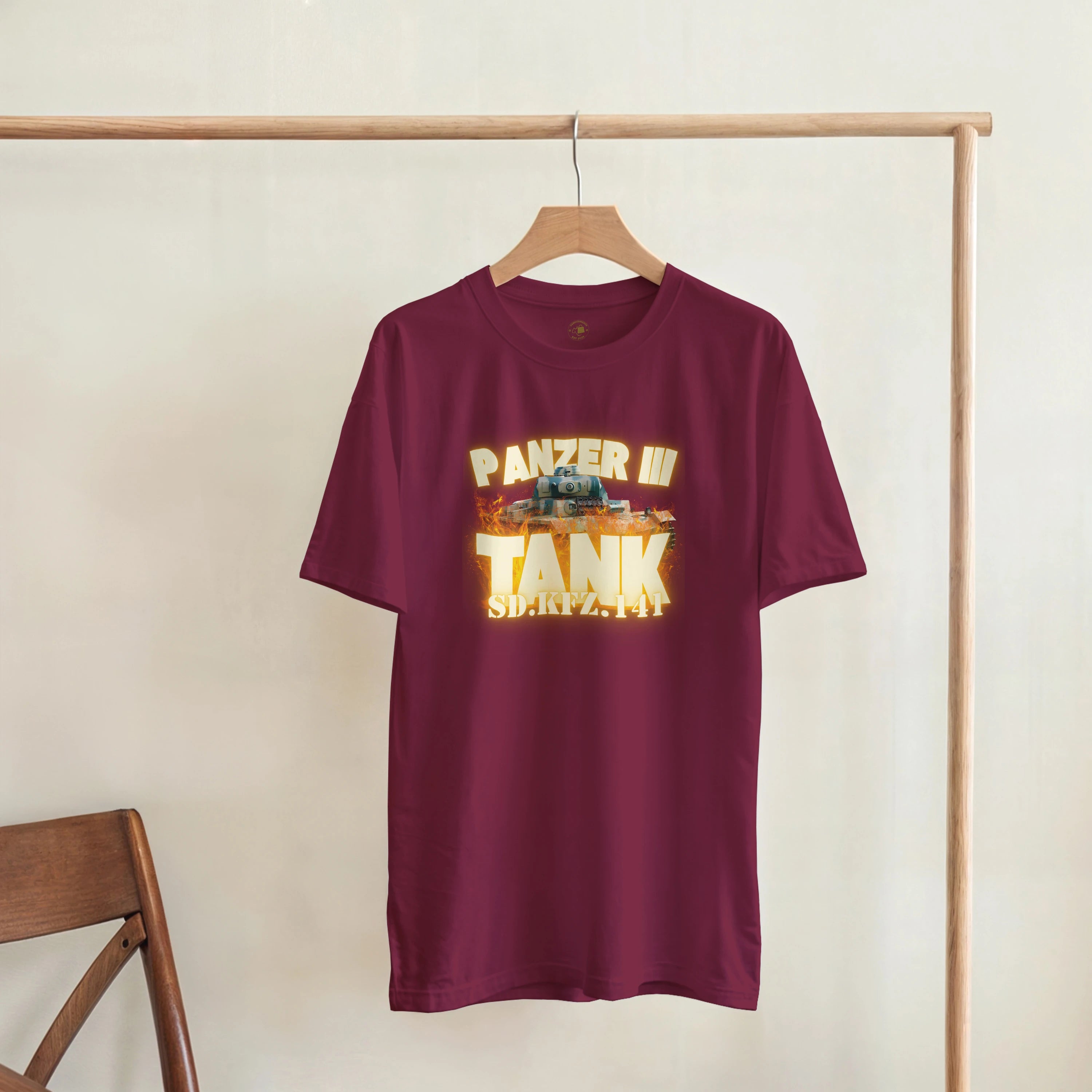 Panzer III Tank Shirt | German Sd.Kfz.141 Medium Tank Tee | WWII Military History Gift