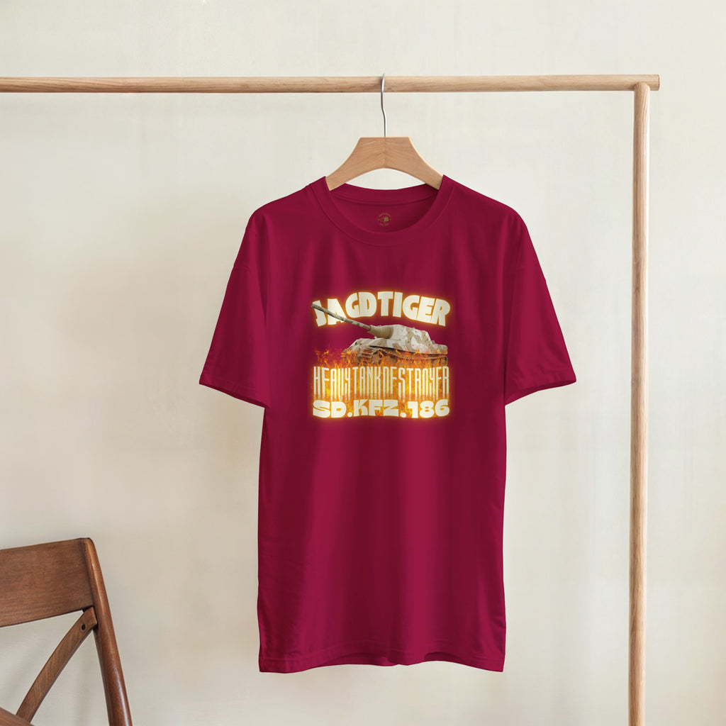 Jagdtiger Tank Shirt | WW2 German Heavy Tank Destroyer Tee | Military History Gift