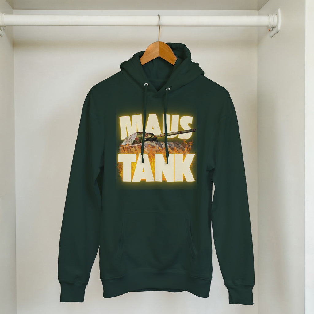 WWII Maus Tank Hoodie | German Panzer VIII Super Heavy Tank | Military History Gift
