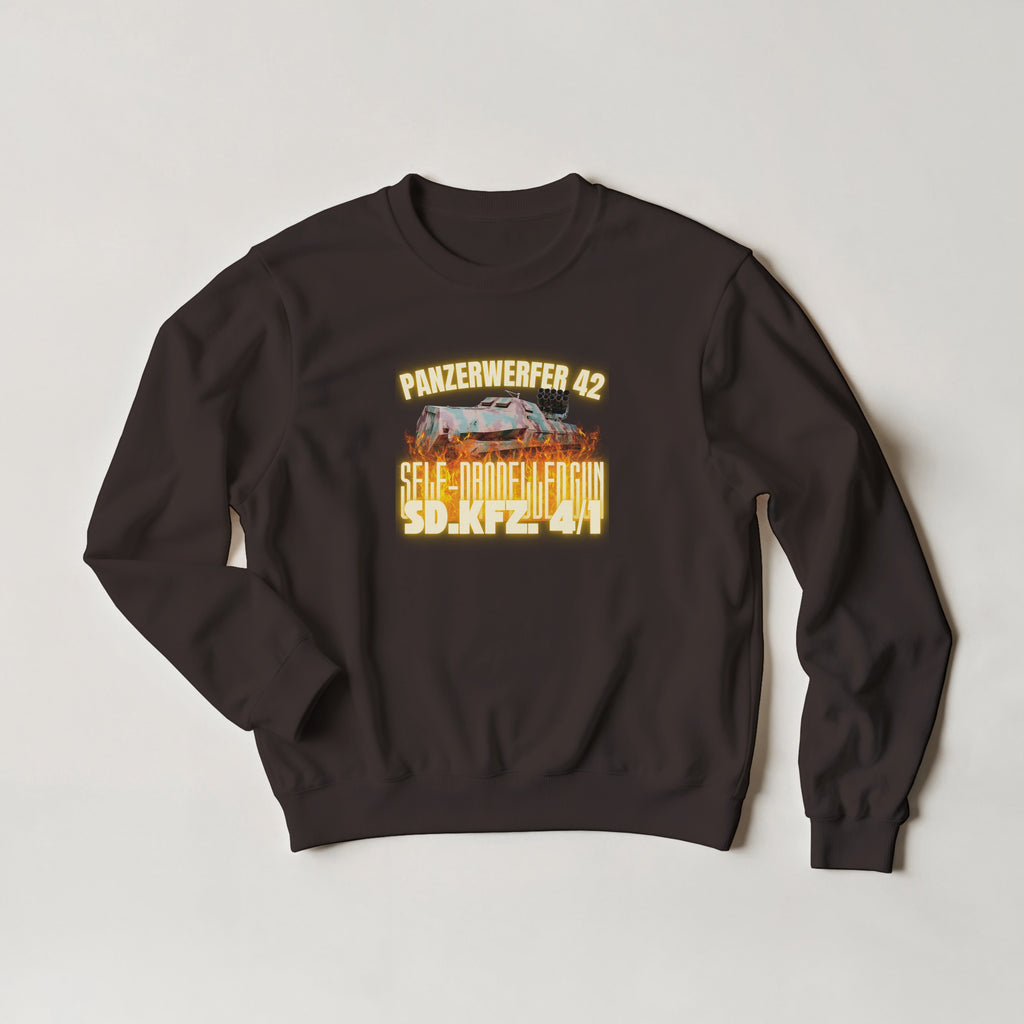 Panzerwerfer 42 Sd.Kfz. 4/1 Sweater | WW2 German Rocket Launcher Crewneck | Military Gift
