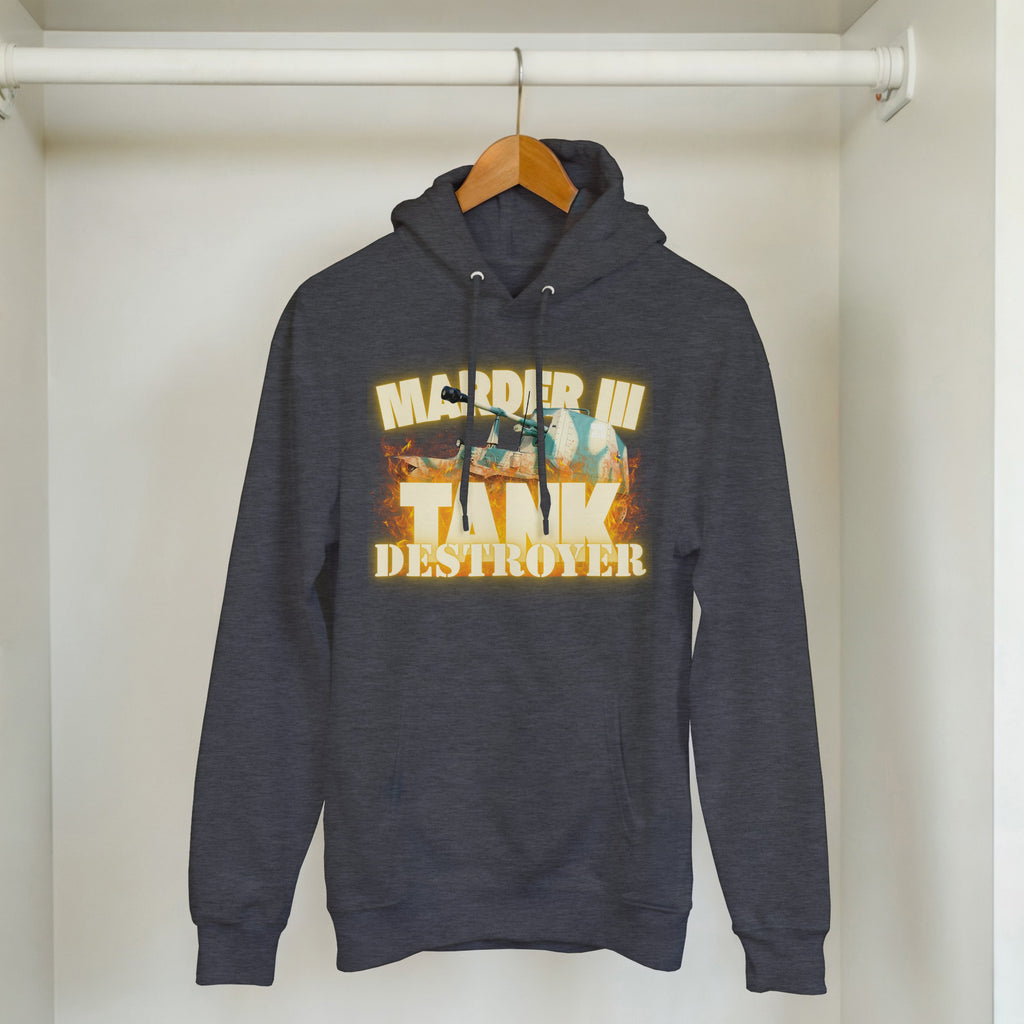 Marder III Tank Destroyer Hoodie | WWII German Panzer Pullover | Military History Gift