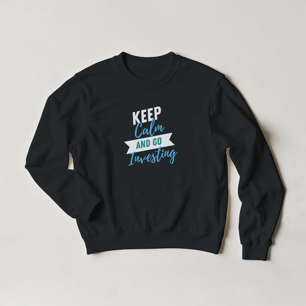 Investing Sweatshirt | Stock Market Candlestick Chart Crewneck | Dividend Investor Gift
