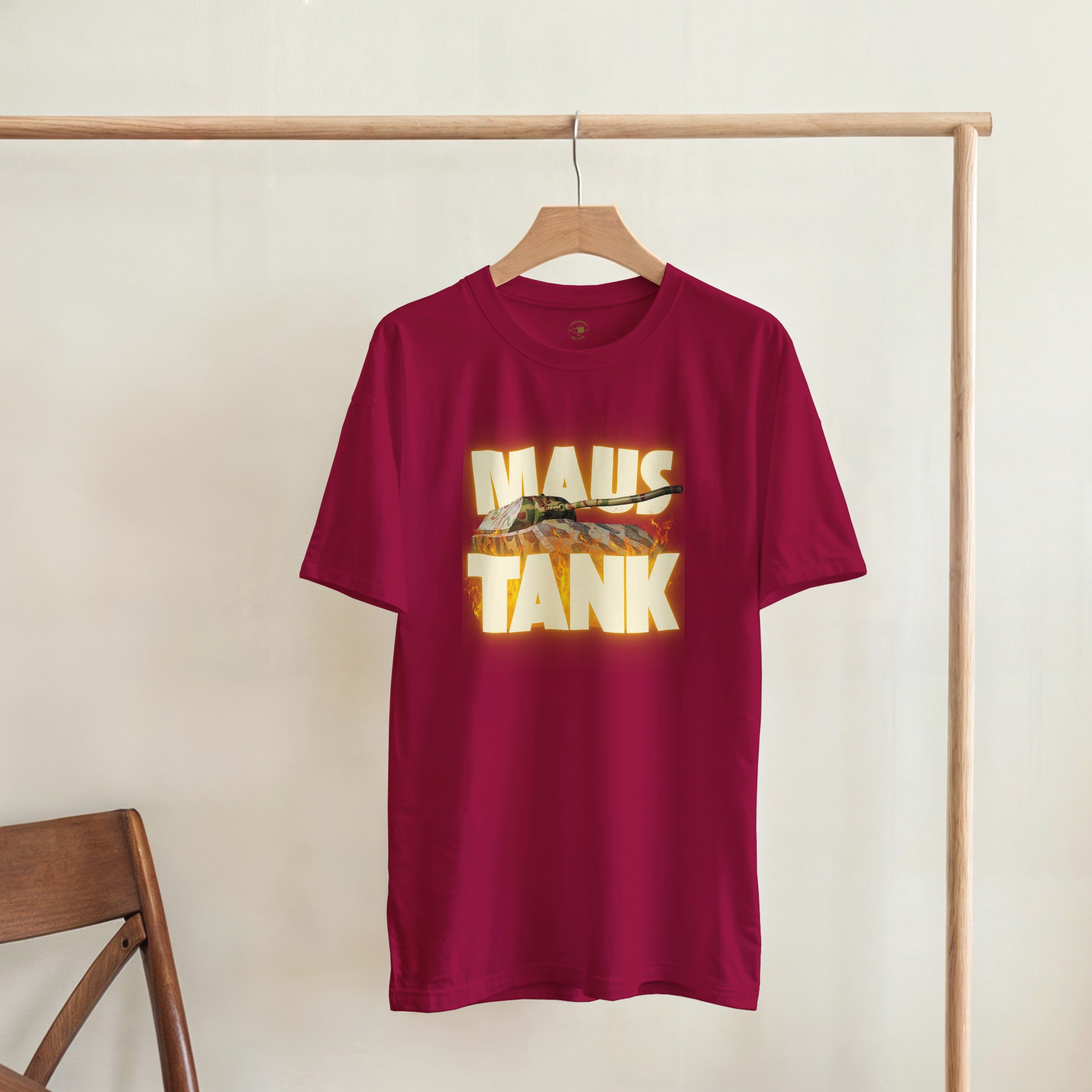 WWII Maus Tank Shirt | German Panzer VIII Super Heavy Tank Tee | Military History Gift