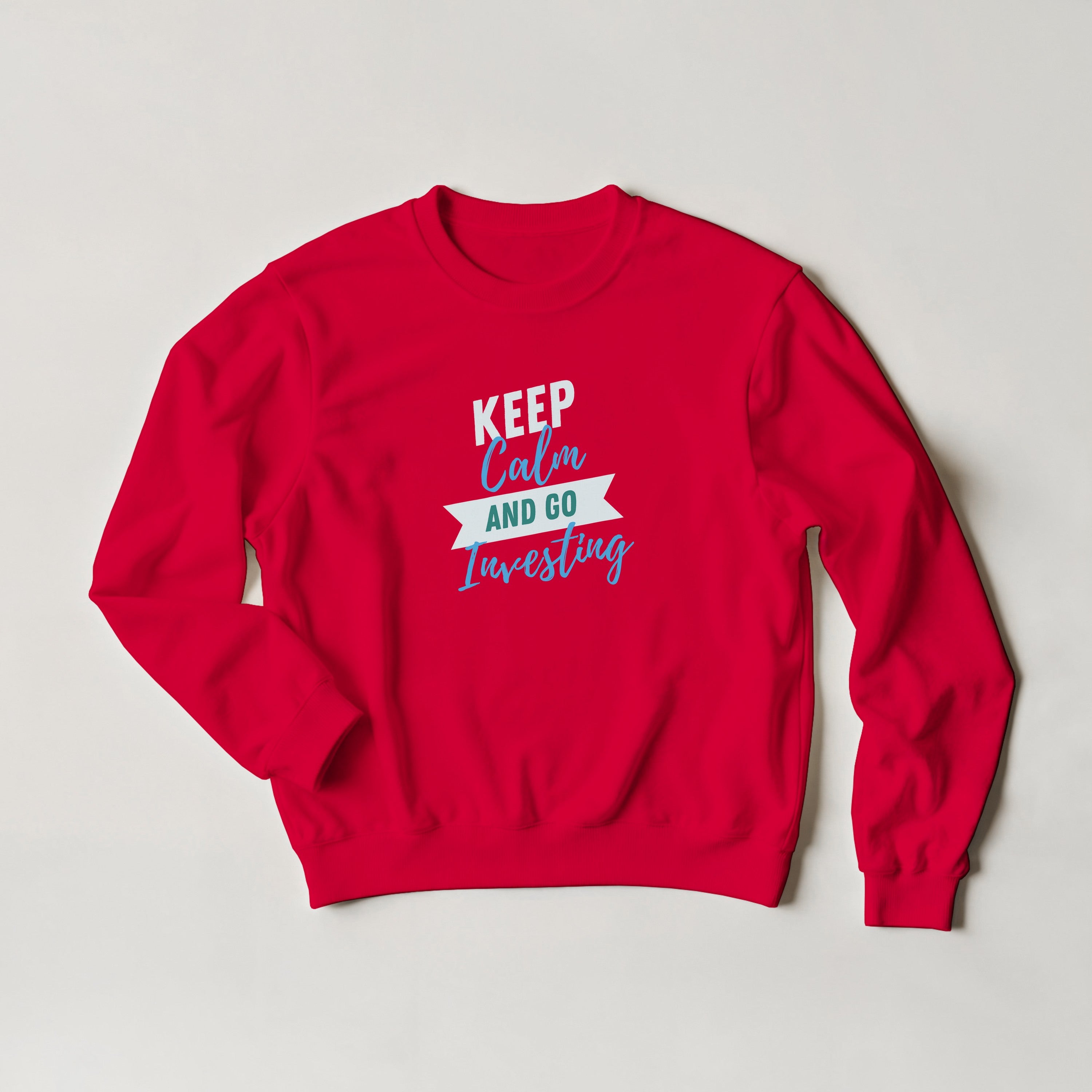 Investing Sweatshirt | Stock Market Candlestick Chart Crewneck | Dividend Investor Gift