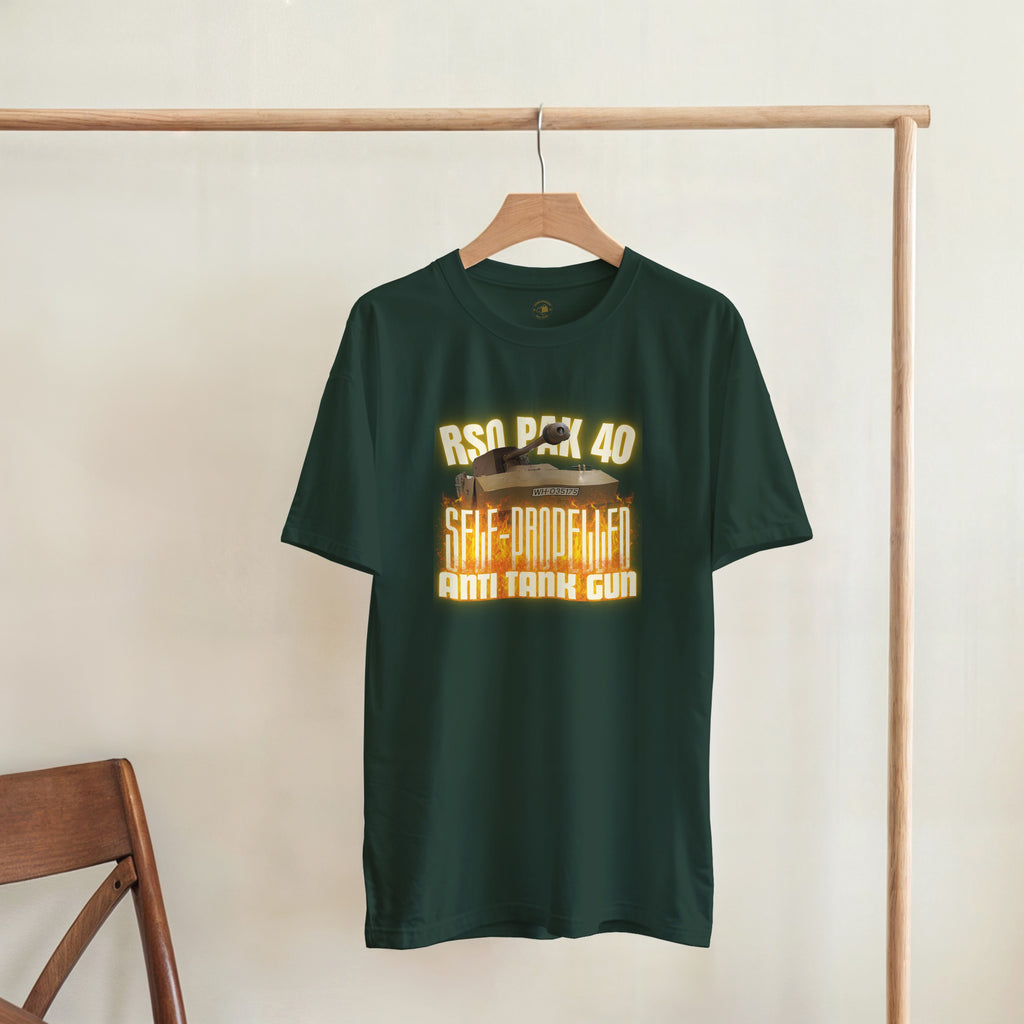 RSO PaK 40 Shirt | German Anti-Tank Gun Tee | WWII Military History Gift