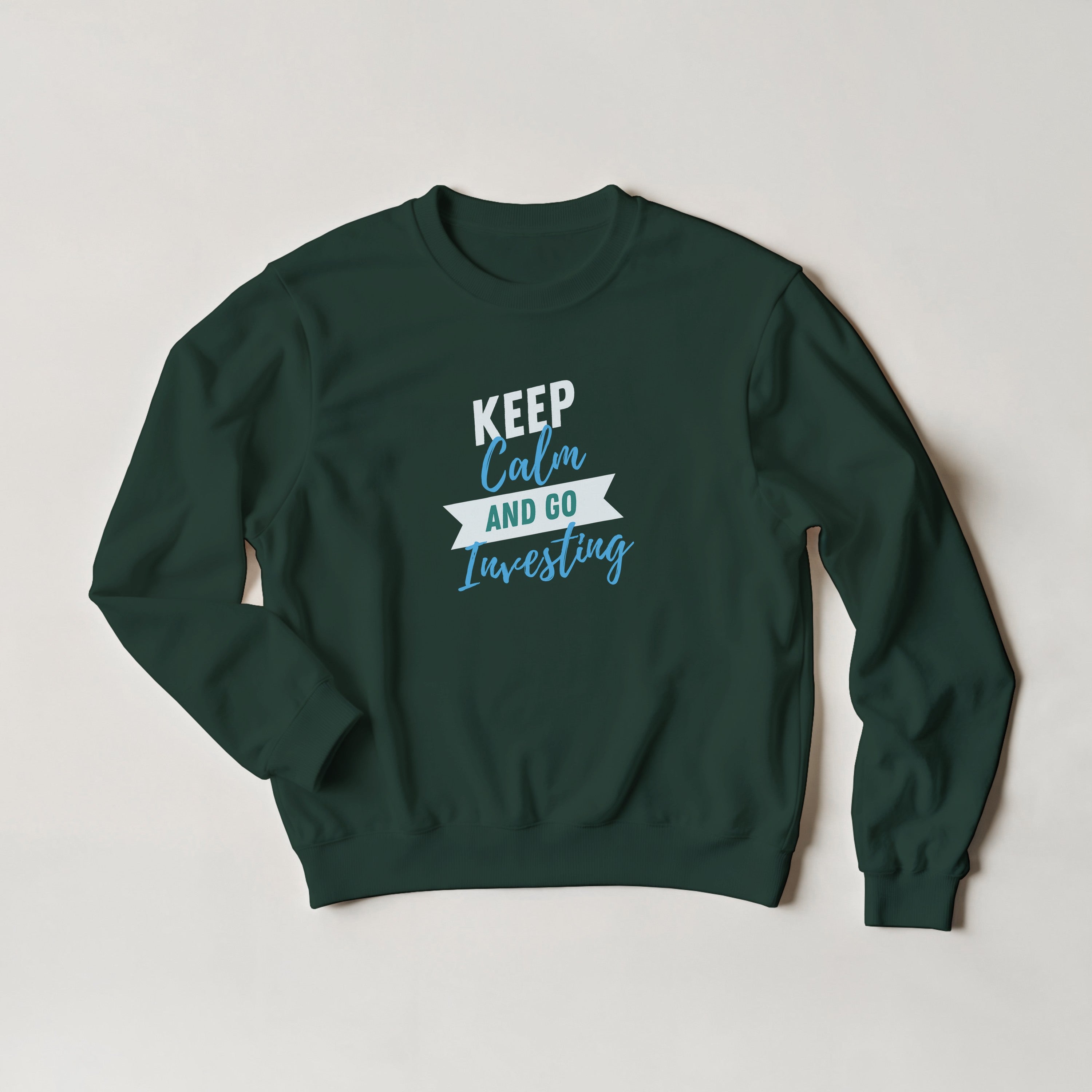 Investing Sweatshirt | Stock Market Candlestick Chart Crewneck | Dividend Investor Gift