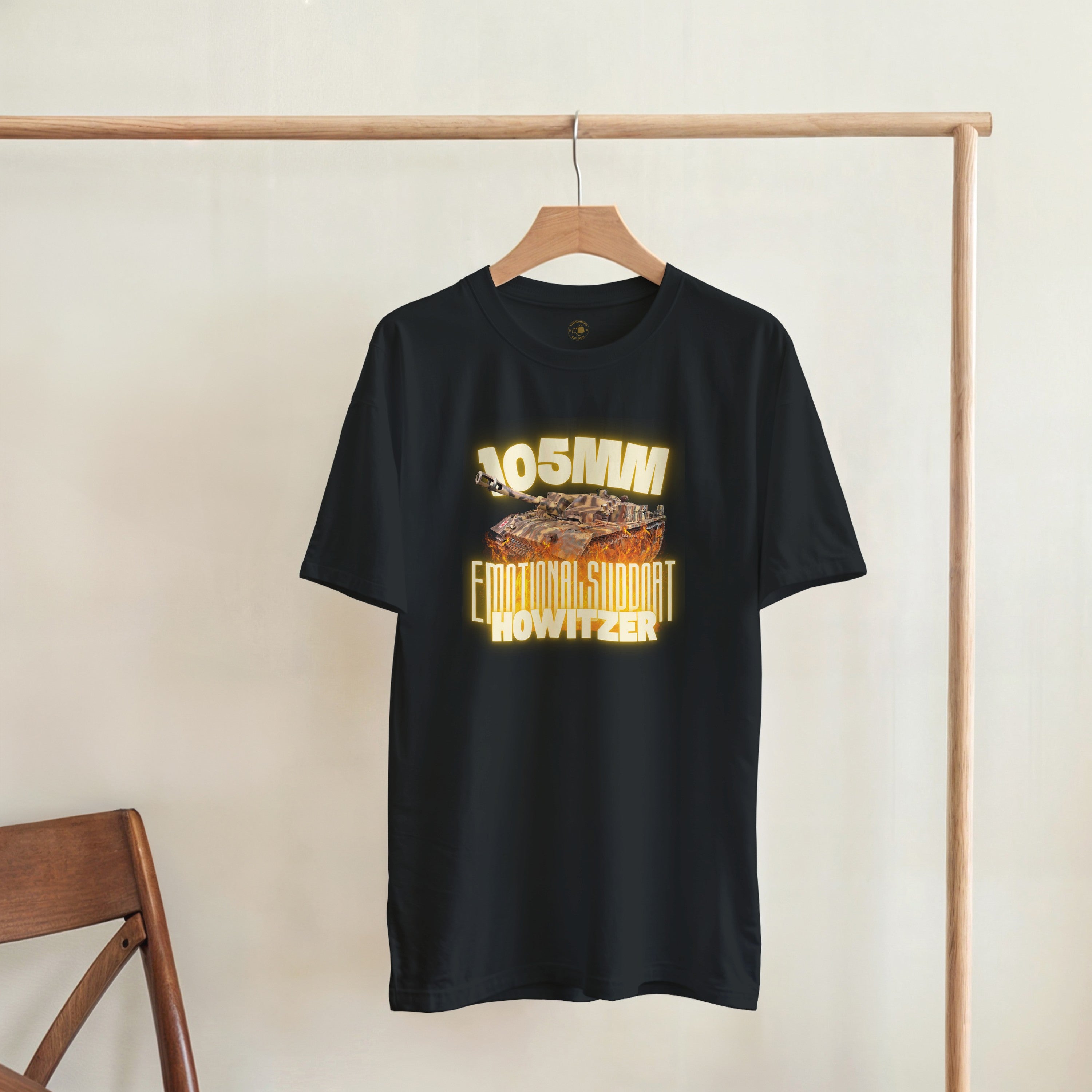 Emotional Support Howitzer Shirt | StuH 42 German Tank Tee | WWII Military History Gift