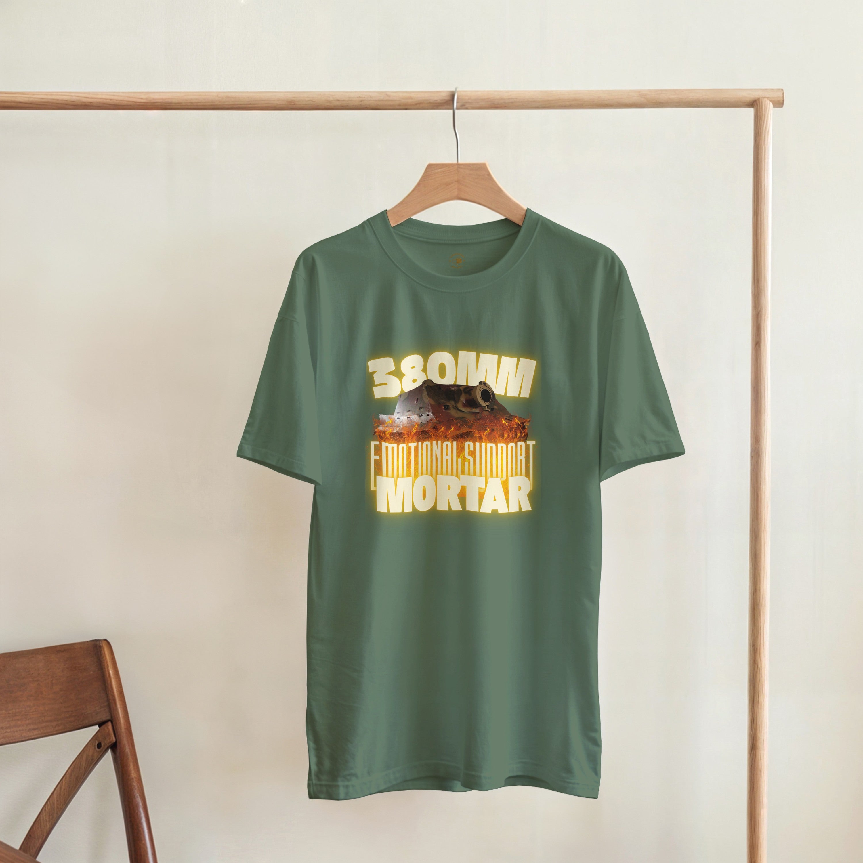 Sturmtiger Shirt | 380mm Emotional Support Mortar Tee | WW2 German Assault Gun Gift
