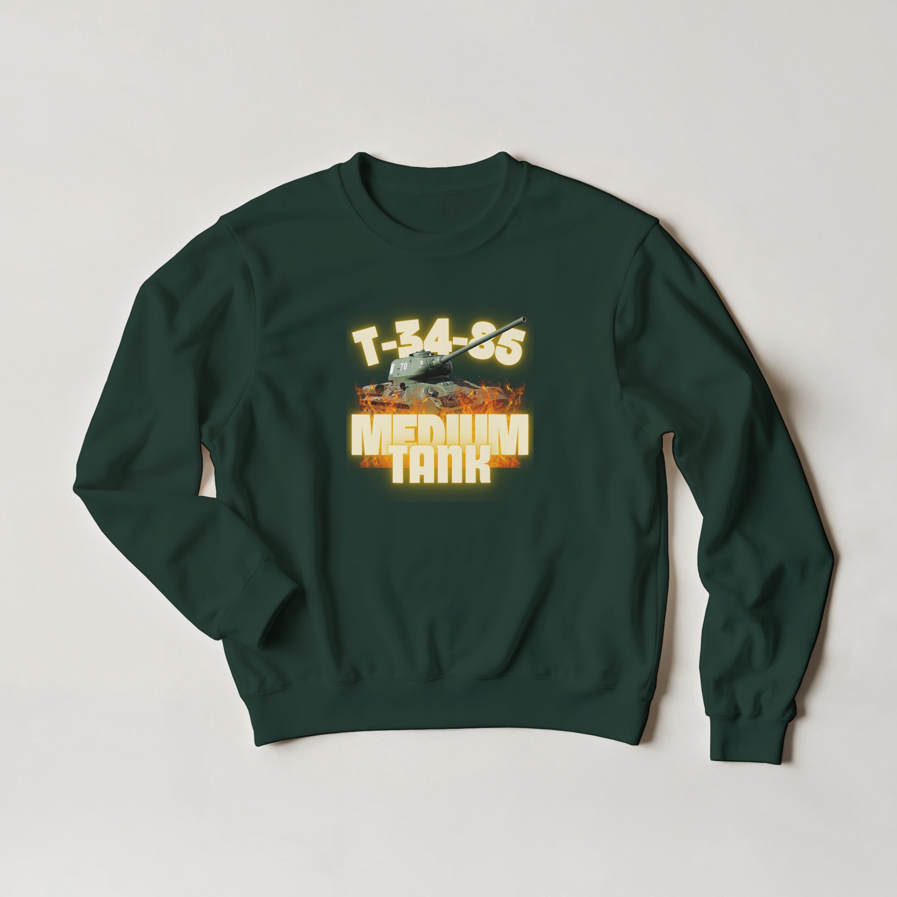 Panther Tank Sweater | German WWII Medium Tank Crewneck | Military History Gift