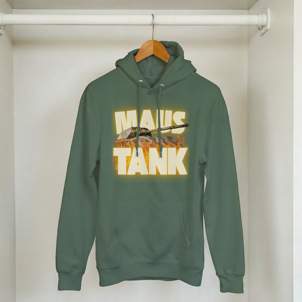 WWII Maus Tank Hoodie | German Panzer VIII Super Heavy Tank | Military History Gift
