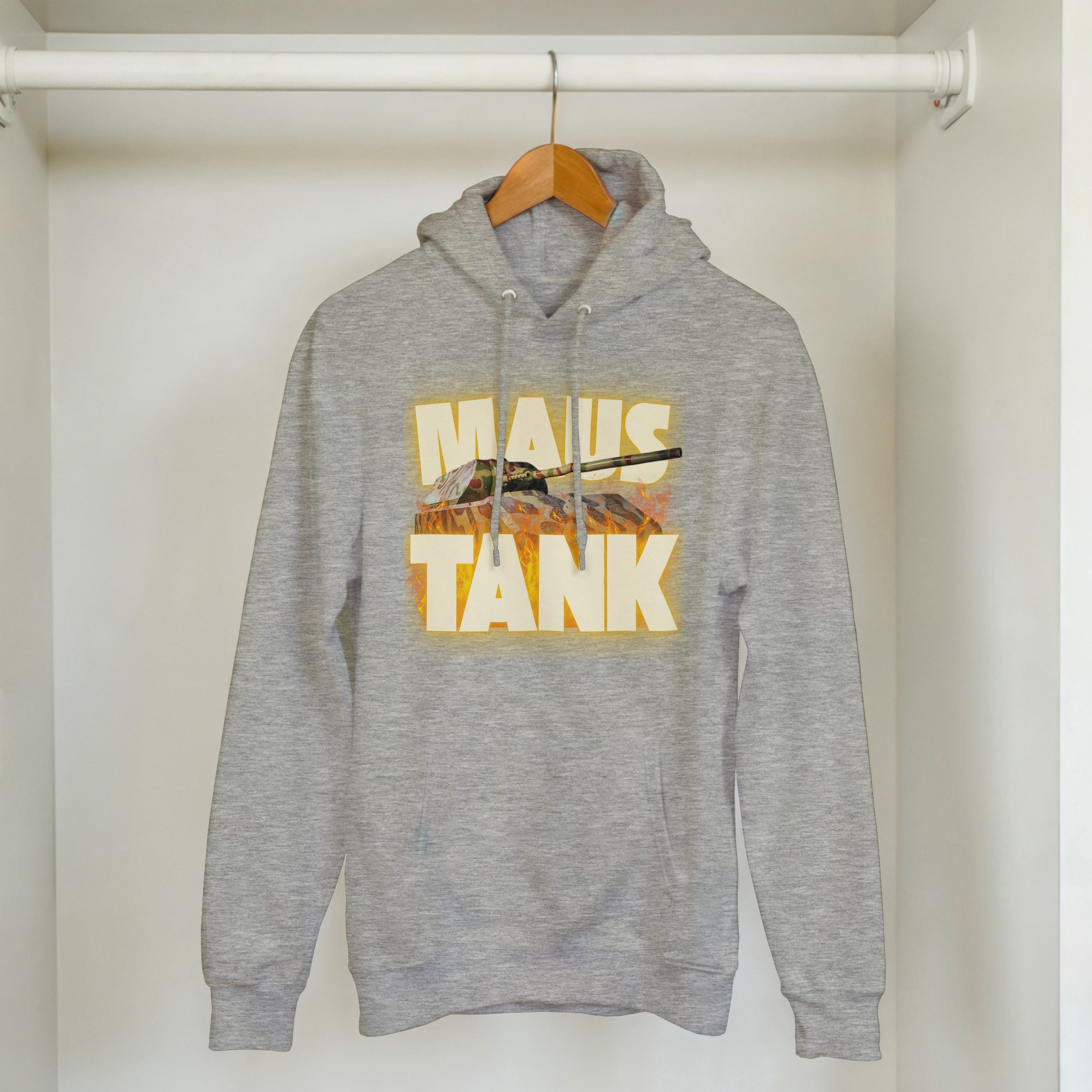 WWII Maus Tank Hoodie | German Panzer VIII Super Heavy Tank | Military History Gift
