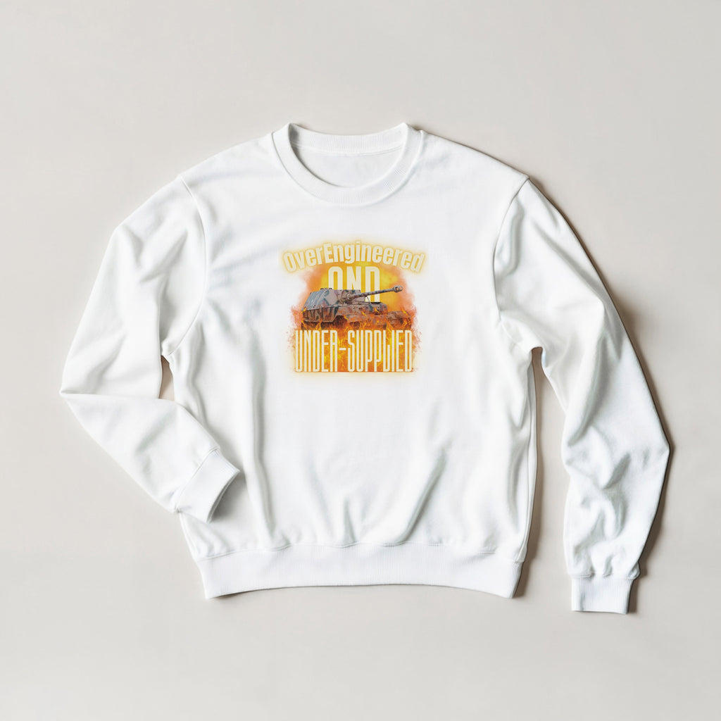Certified Menace To Society Sweater | Panther Tank Doge Meme | WW2 Graphic Crewneck