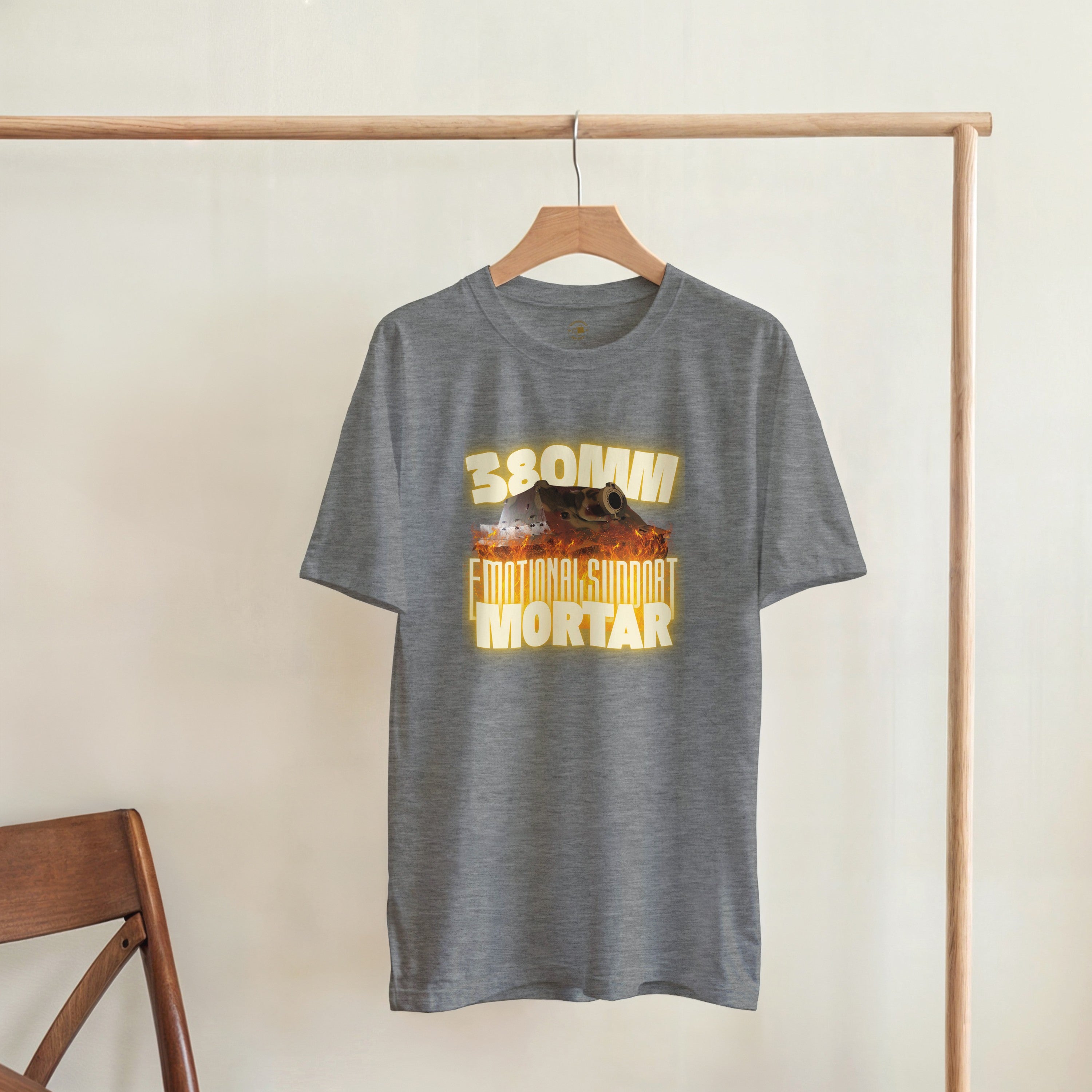 Sturmtiger Shirt | 380mm Emotional Support Mortar Tee | WW2 German Assault Gun Gift