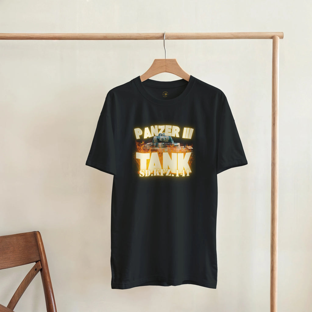 Panzer III Tank Shirt | German Sd.Kfz.141 Medium Tank Tee | WWII Military History Gift