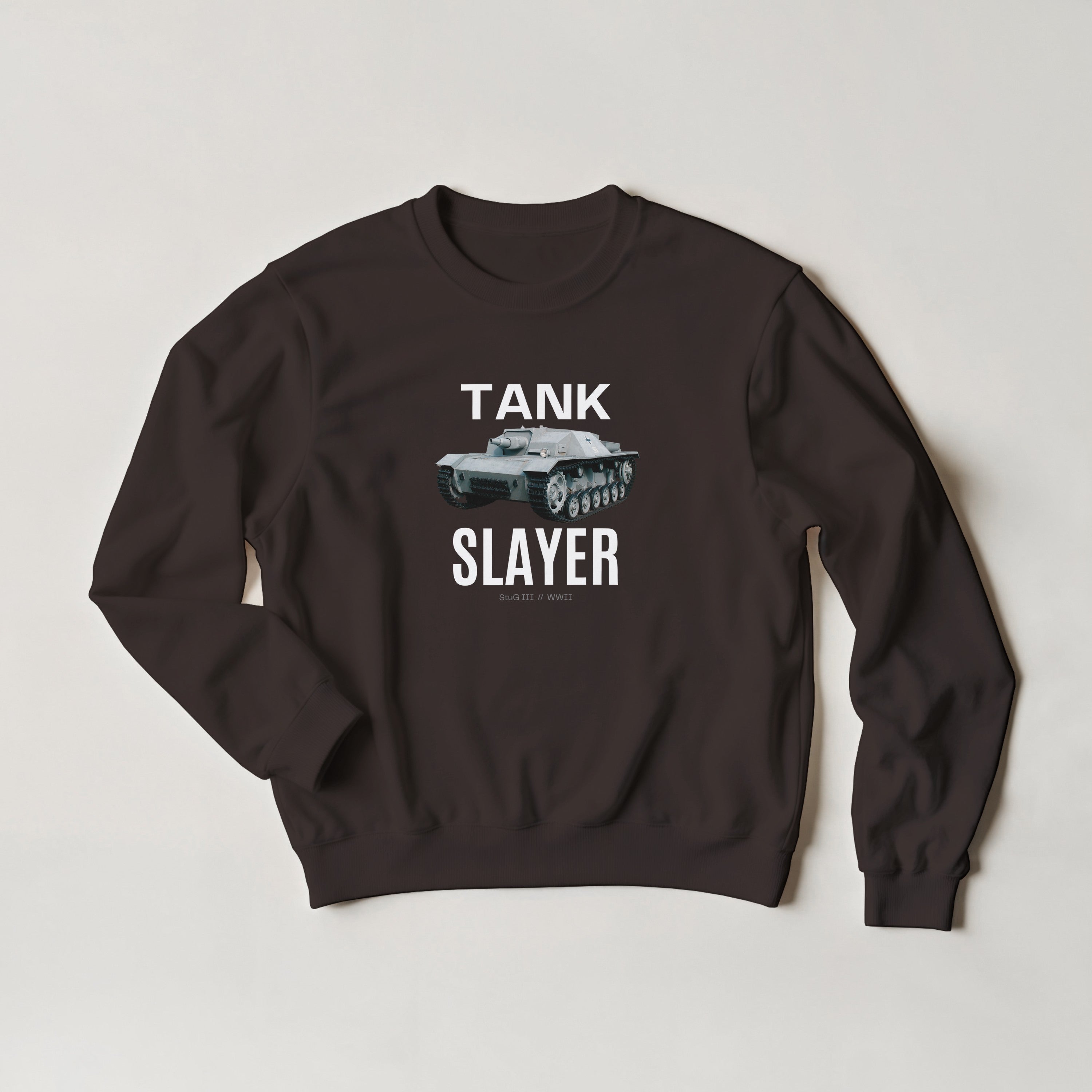 StuG III Tank Destroyer Sweatshirt | WWII Military History Sweater | German Armored Vehicle Crewneck | Tank Slayer Apparel | Panzer Gift