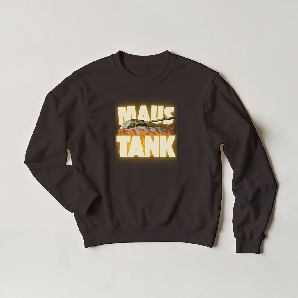 WWII Maus Tank Sweatshirt | German Panzer VIII Super Heavy Armor | Military History Gift