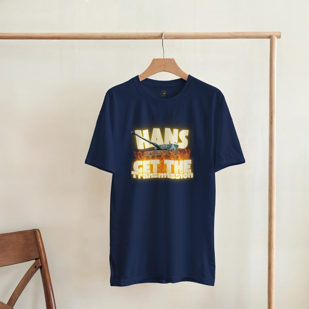 Hans Get The Transmission | Tiger Tank Graphic Tee