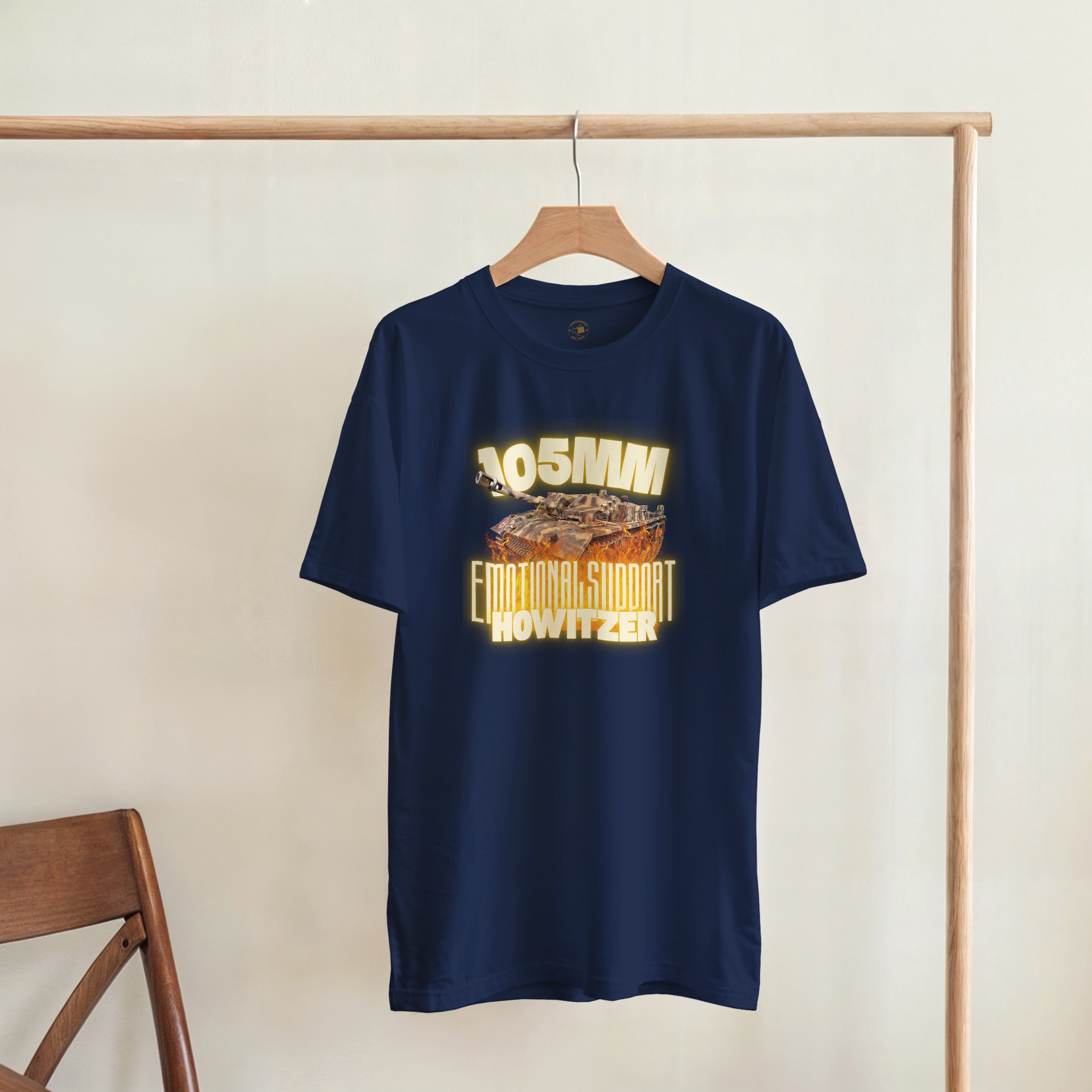 Emotional Support Howitzer Shirt | StuH 42 German Tank Tee | WWII Military History Gift