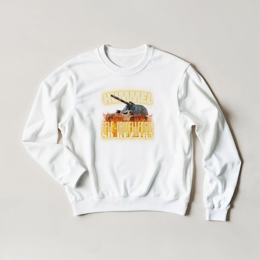 Hummel Sd.Kfz. 165 Sweater | German Self-Propelled Gun Artillery Crewneck | WW2 Gift