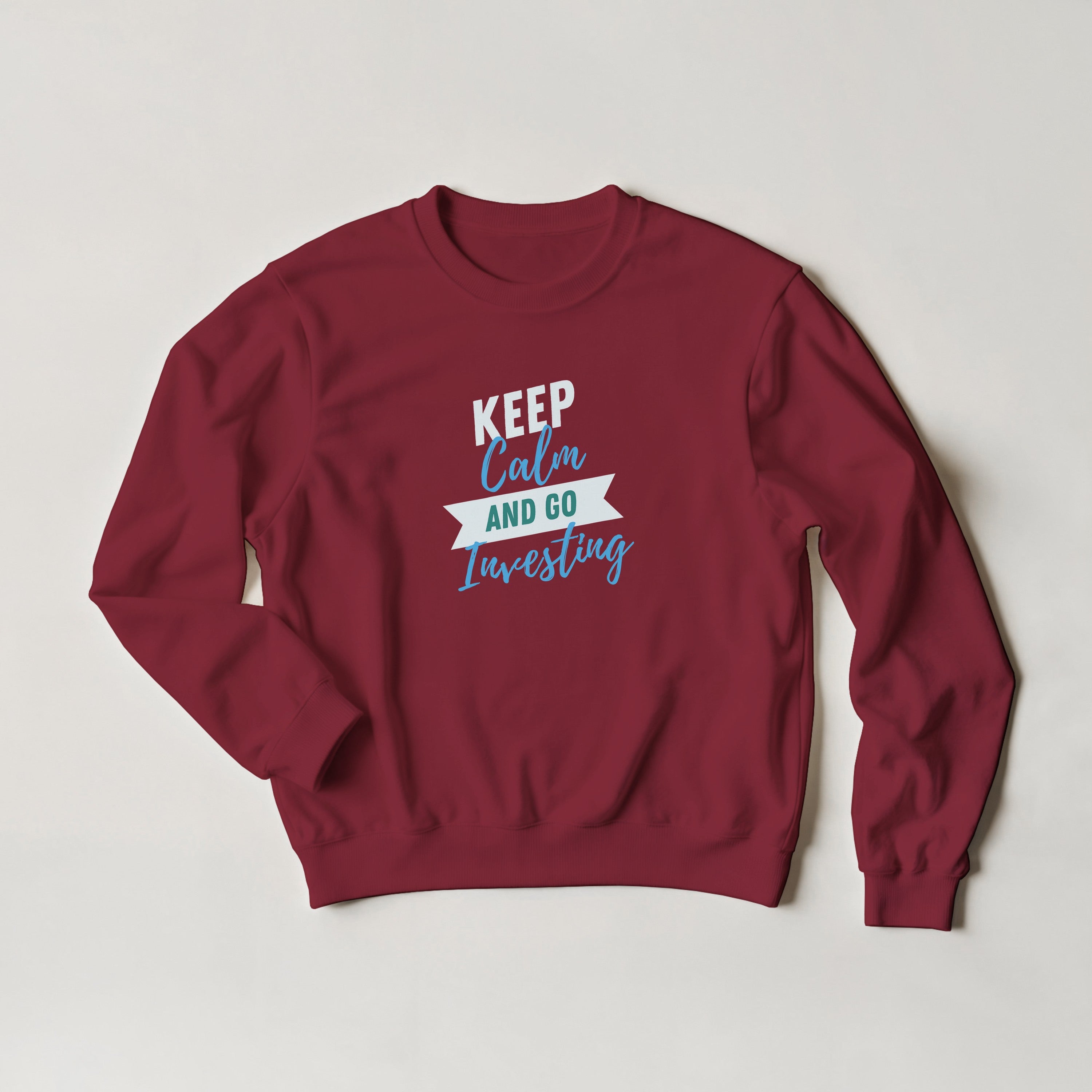 Investing Sweatshirt | Stock Market Candlestick Chart Crewneck | Dividend Investor Gift